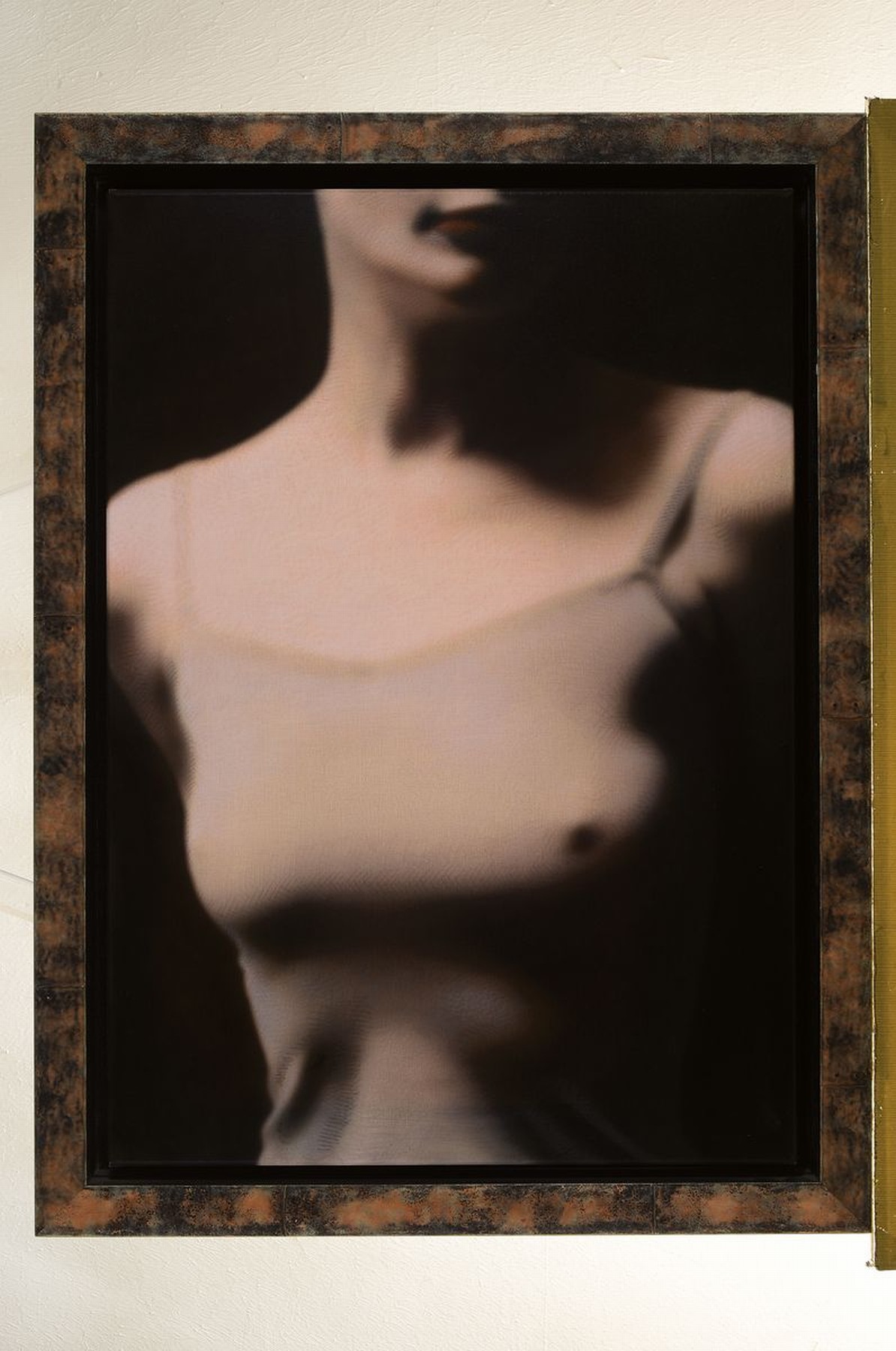Detail k: Willi Kissmer, 1951-2018, Porträt B./ Nachtlicht, Acryl und Öl auf Lwd, rückseitig signiert, bezeichnet und dat. 2008, ca. 60x45cm, R. ca. 75x55cm
