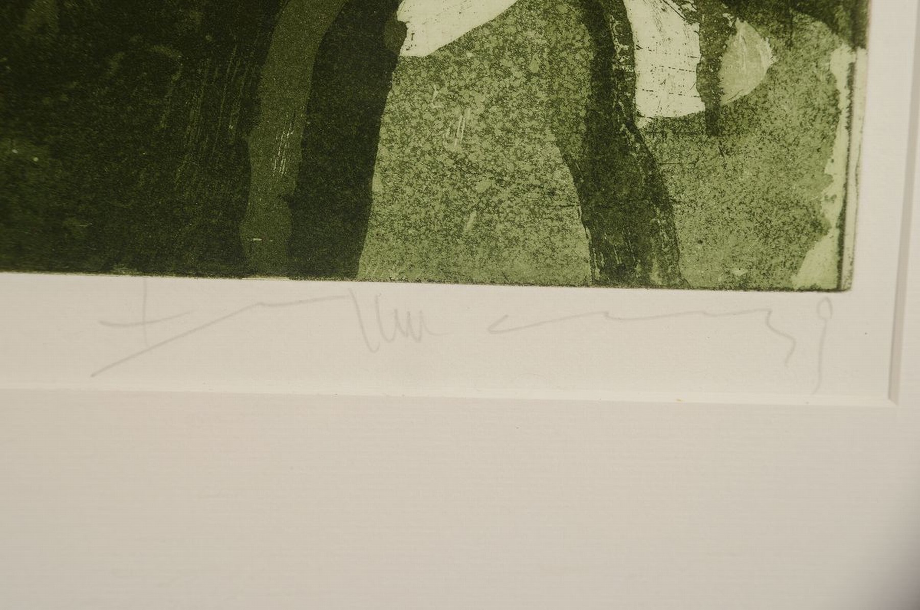 Detail a: Klaus Fußmann, geb. 1938 Velbert, Rote Rosen, Farbradierung, signiert und bez.: e.a., ca. 45x56cm, PP, u.Gl., R. ca. 75x95cm