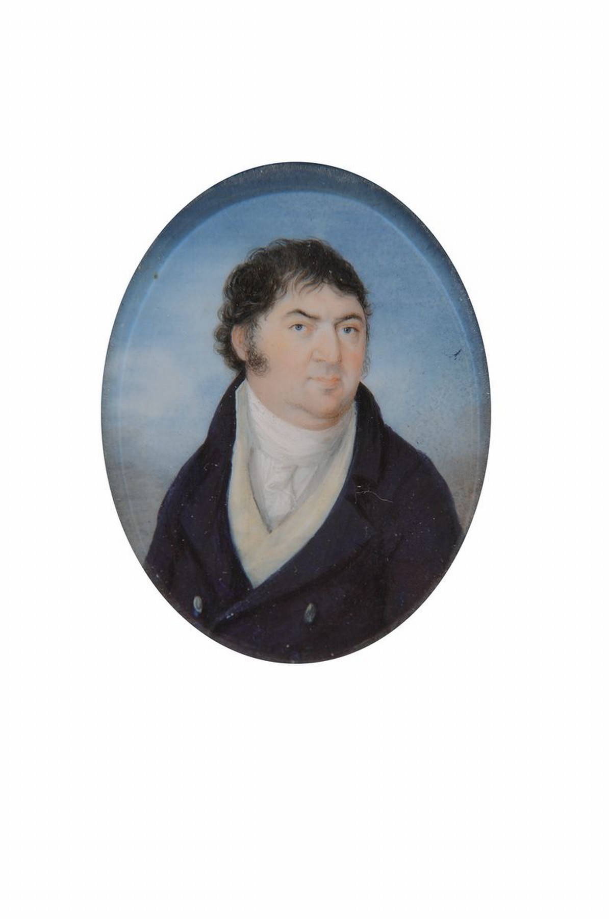 Zuschreibung: Alois Gustav Rockstuhl, 1798 Vilnius-1877 St. Petersburg, Porträt- u. Miniaturmaler, Studium a.d. Petersburger Akademie, russischer ...