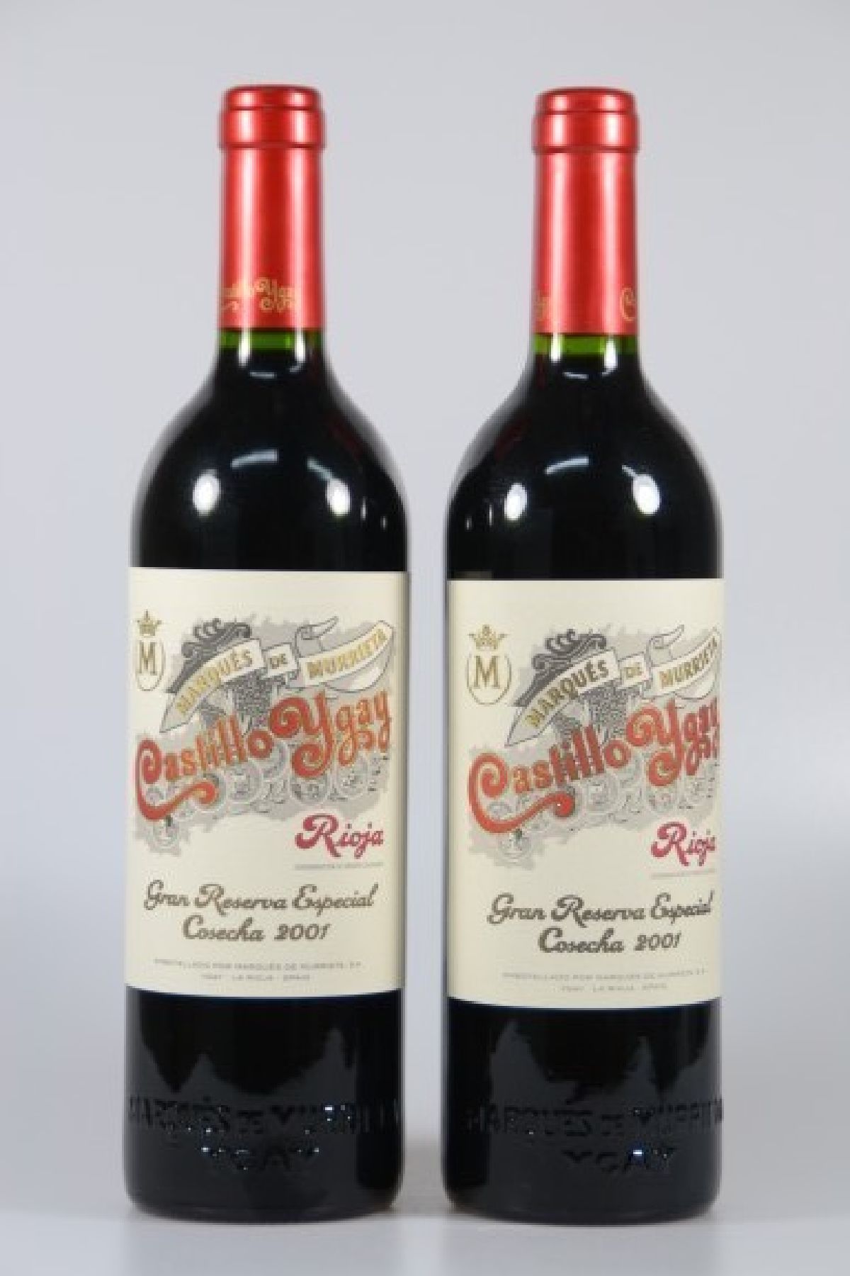2 Flaschen Castillo YGay Reserva Esp., 2001, Gran Reserva Especial, jeweils 75cl, Füllstand high fill, selten im Angebot