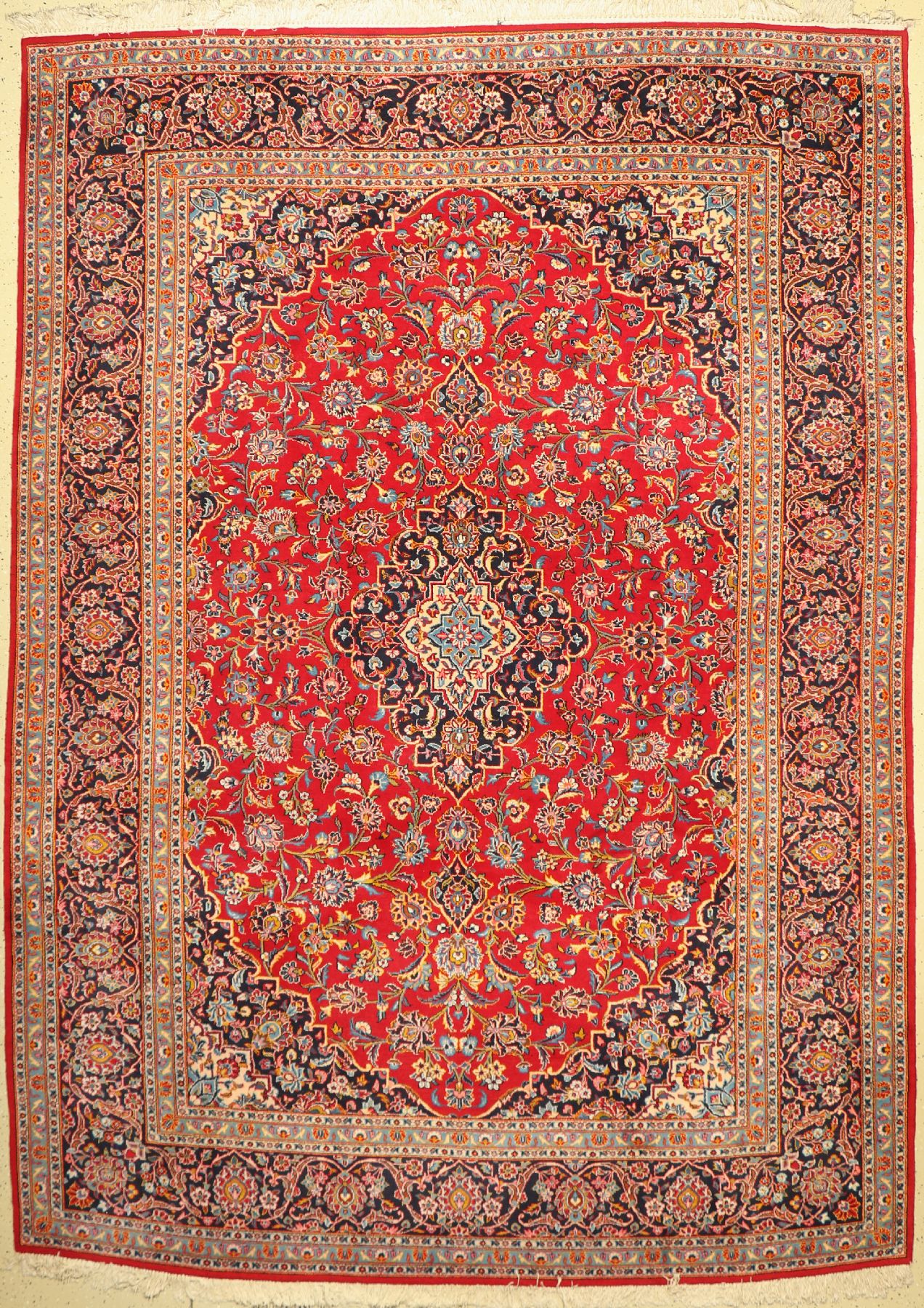 Keschan, Persien, ca. 40 Jahre, Wolle auf Baumwolle, ca. 350 x 248 cm, EHZ: 2