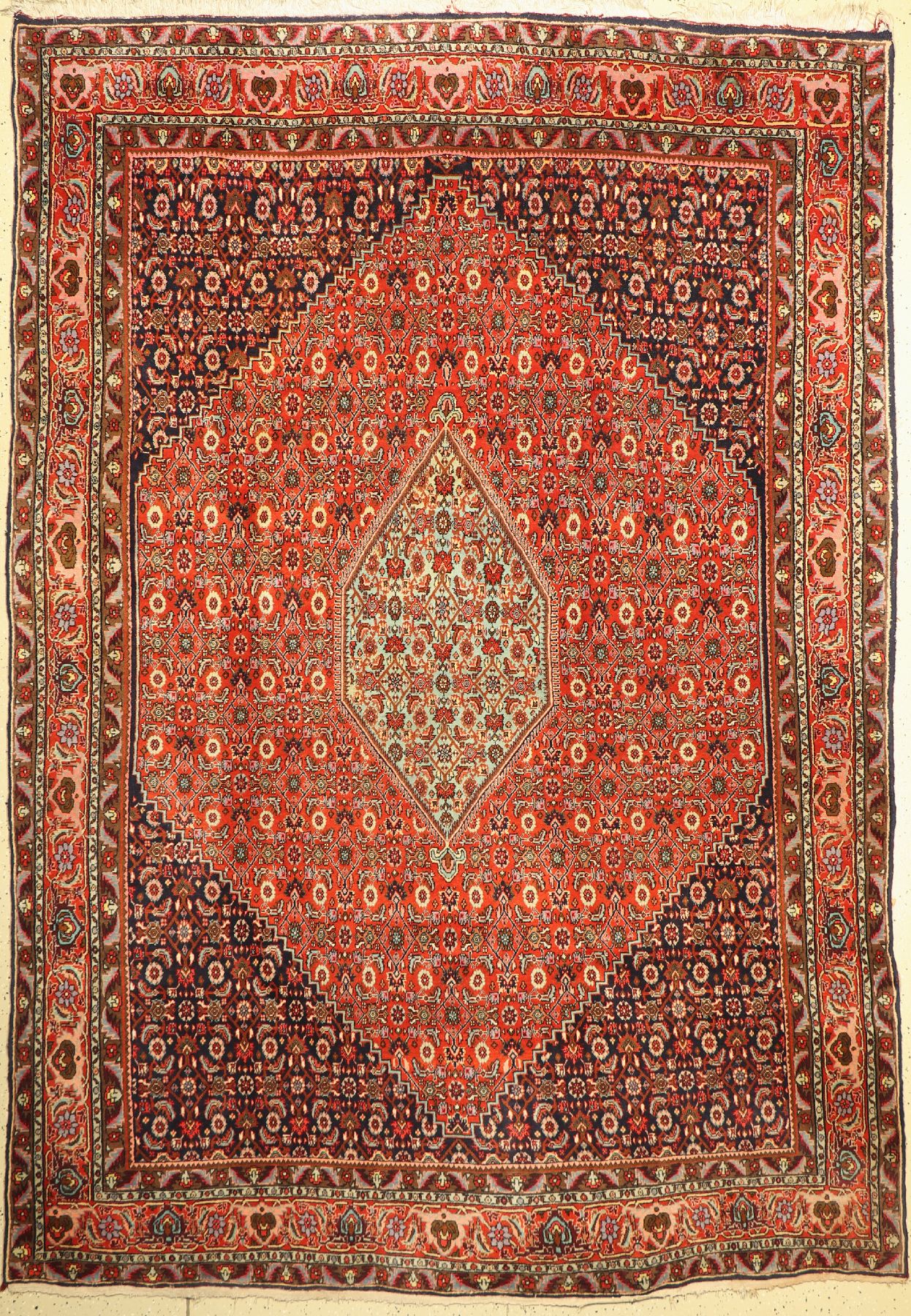 Bidjar alt, Persien, ca. 60 Jahre, Wolle auf Baumwolle, ca. 290 x 200 cm, EHZ: 2