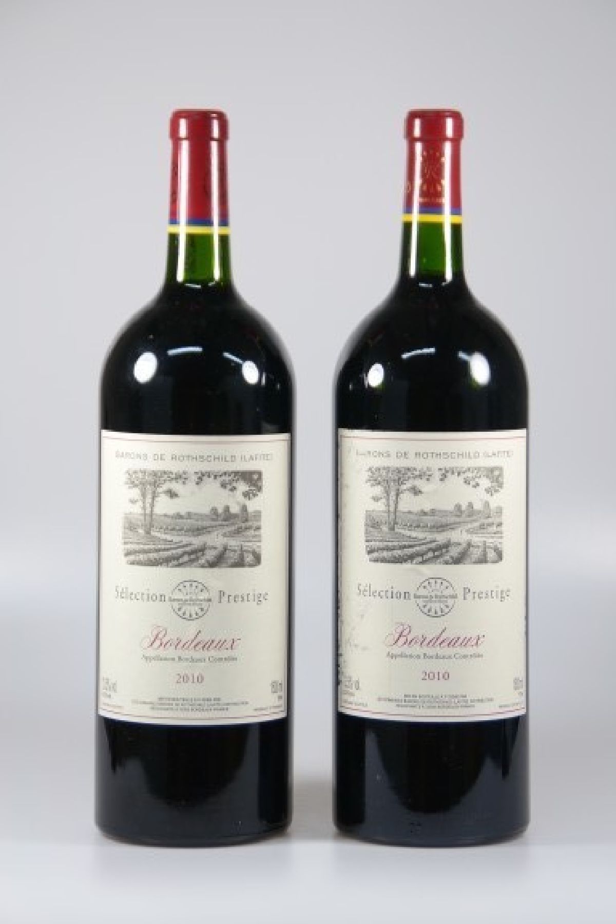 Detail a: 2 Magnumflaschen 2010 Selection Prestige, Barons de Rothschild (Lafite), Bordeaux, a.c., je 1500 ml, orig. verkorkt und unverkostet, in orig. ...