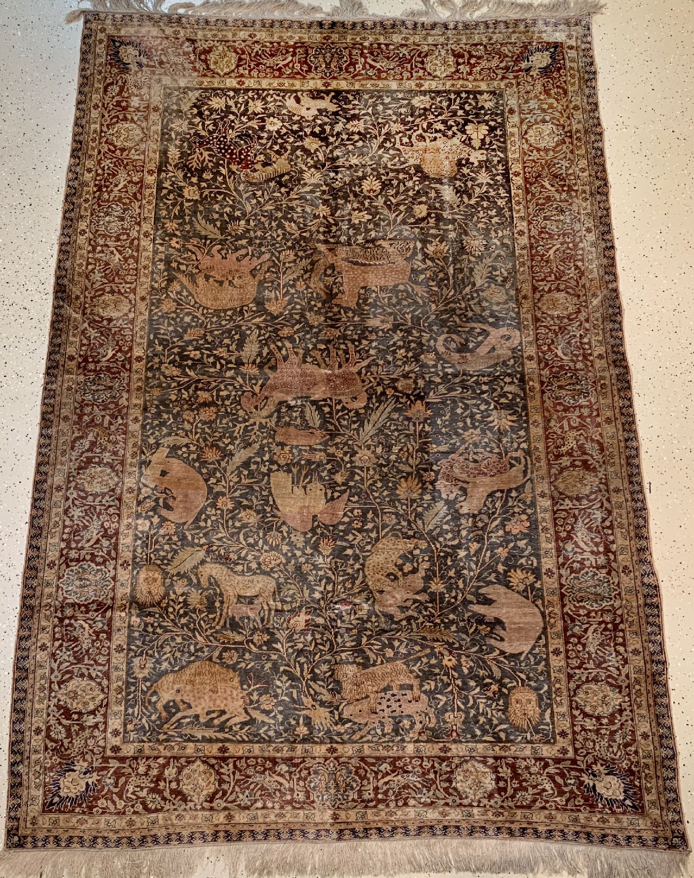Kayseri alt, Türkei, um 1920/1930, merzerisierte Baumwolle, ca. 293 x 196 cm, EHZ: 2-3