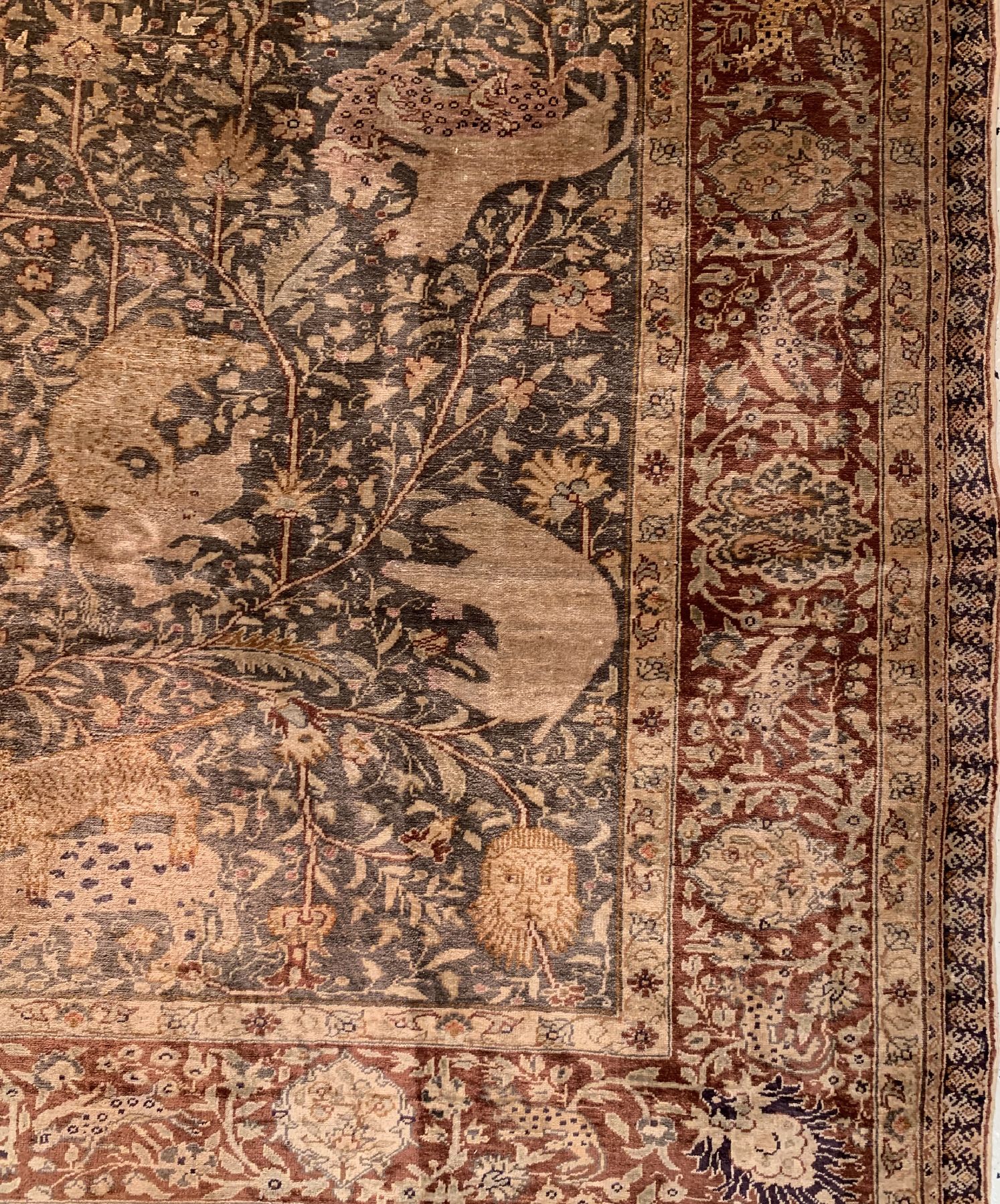 Detail a: Kayseri alt, Türkei, um 1920/1930, merzerisierte Baumwolle, ca. 293 x 196 cm, EHZ: 2-3