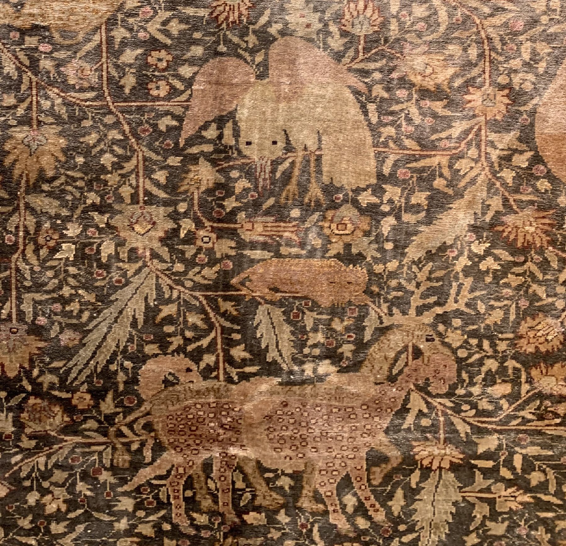 Detail b: Kayseri alt, Türkei, um 1920/1930, merzerisierte Baumwolle, ca. 293 x 196 cm, EHZ: 2-3
