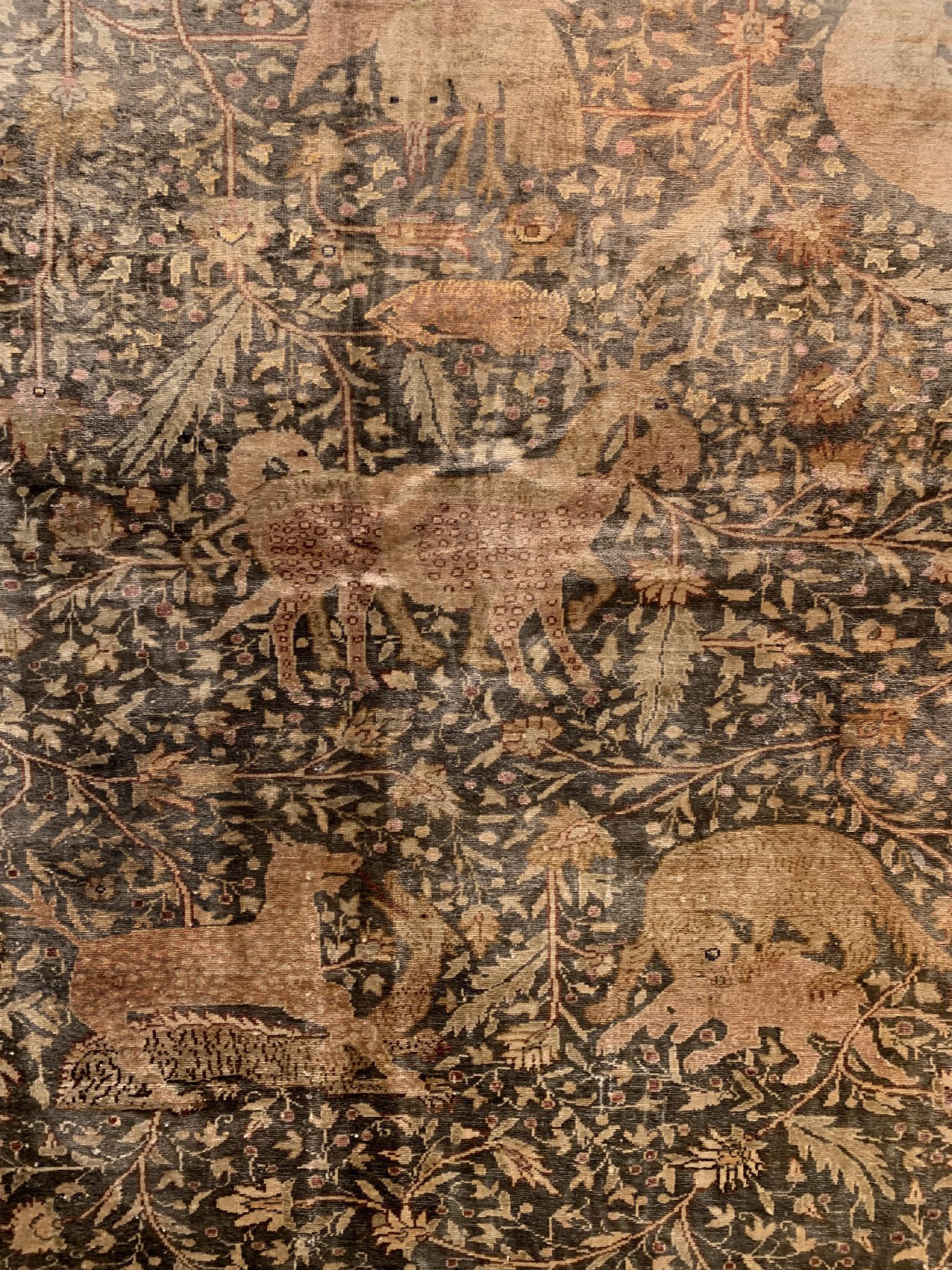 Detail c: Kayseri alt, Türkei, um 1920/1930, merzerisierte Baumwolle, ca. 293 x 196 cm, EHZ: 2-3