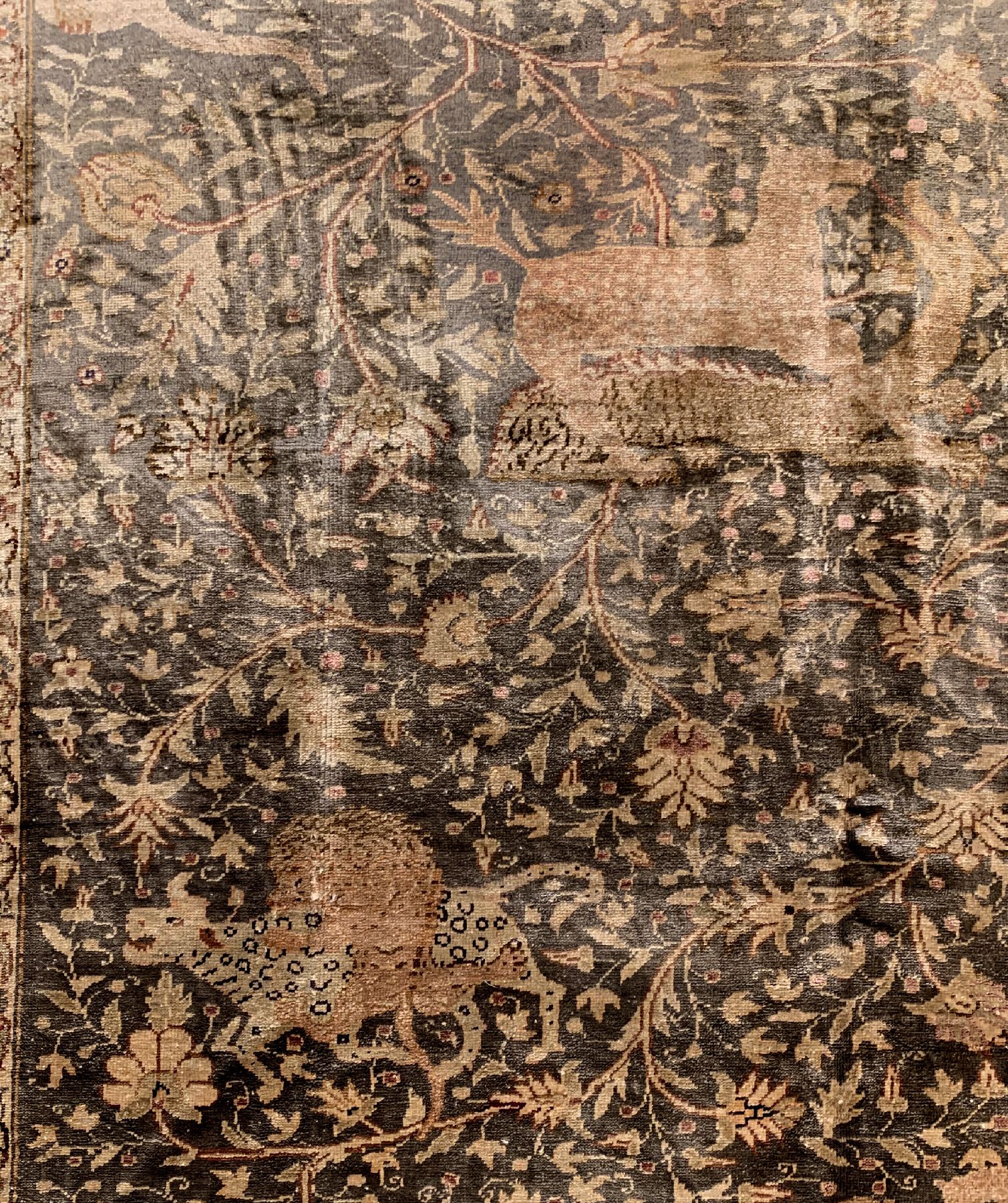 Detail d: Kayseri alt, Türkei, um 1920/1930, merzerisierte Baumwolle, ca. 293 x 196 cm, EHZ: 2-3