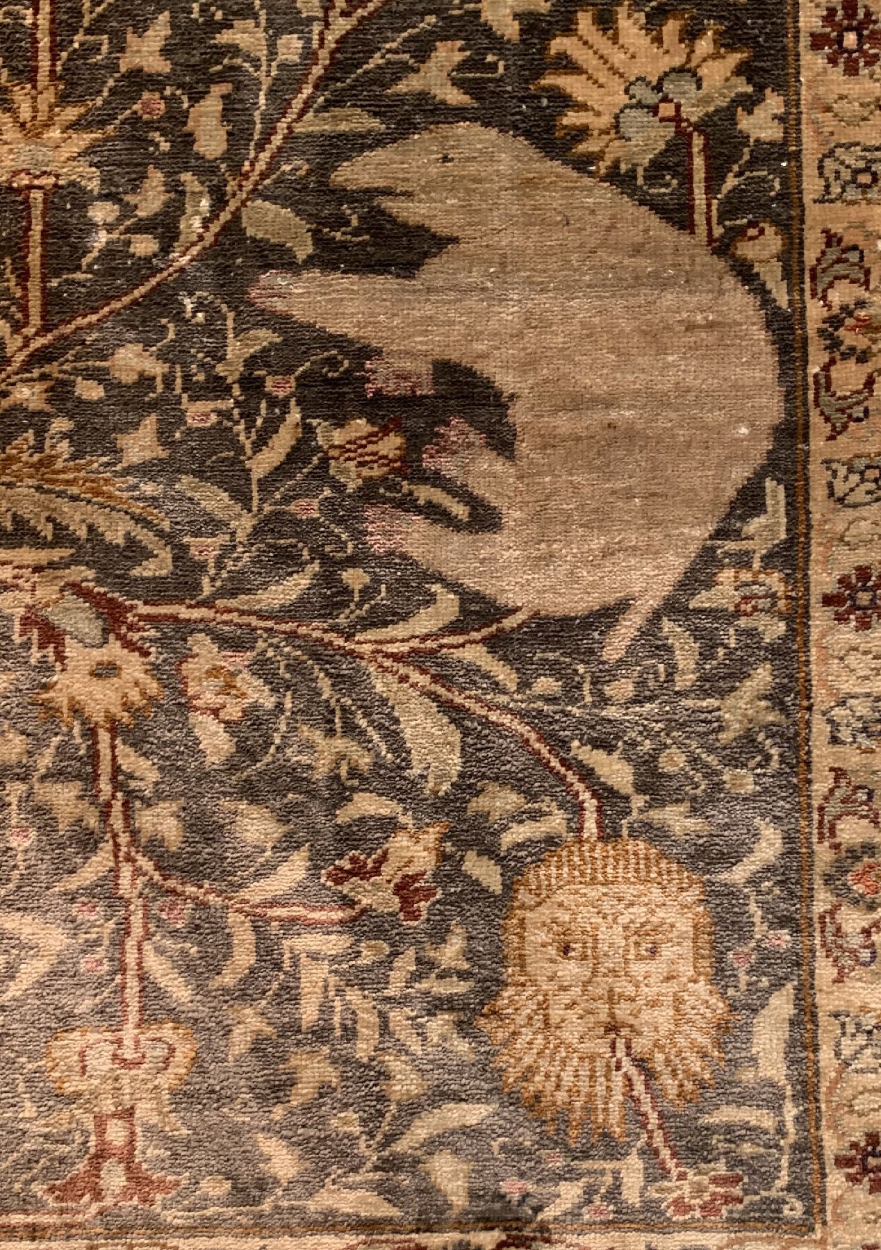 Detail g: Kayseri alt, Türkei, um 1920/1930, merzerisierte Baumwolle, ca. 293 x 196 cm, EHZ: 2-3