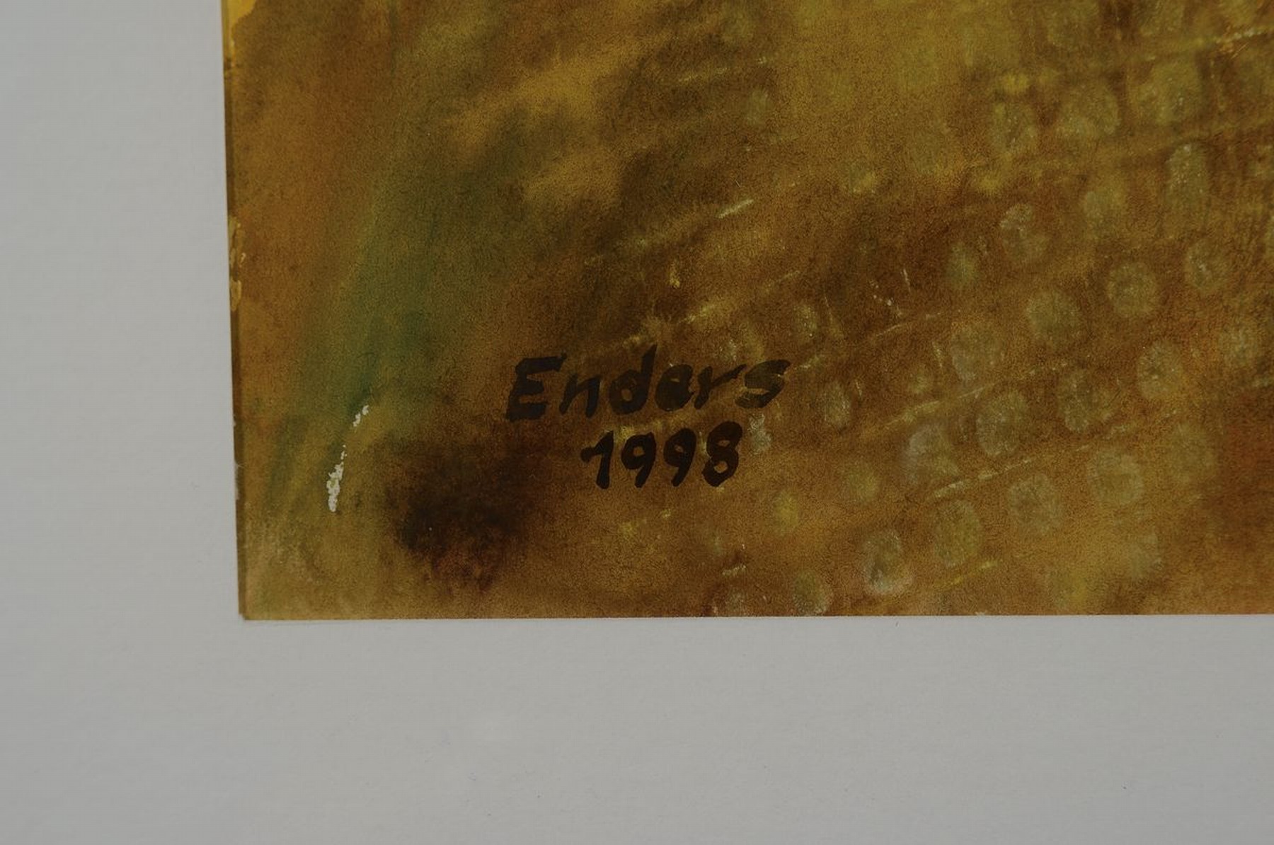 Detail a: Sieglinde Enders, geb. 1941 Neuwerbaß, Studium an der Universität Koblenz-Landau, lebt u. arbeitet seit 1960 in Landau, pflegt einen expressiven ...
