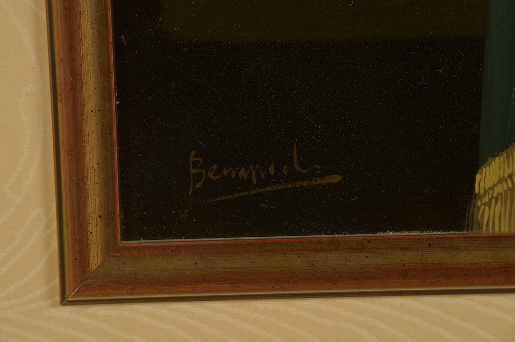 Detail a: Jose Vigo Espuig Benarroch, geb. 1947, Stillleben mit Gläsern und Obst im Stil der alten Meister, feine detailreiche lasierende Malerei, signiert, ...