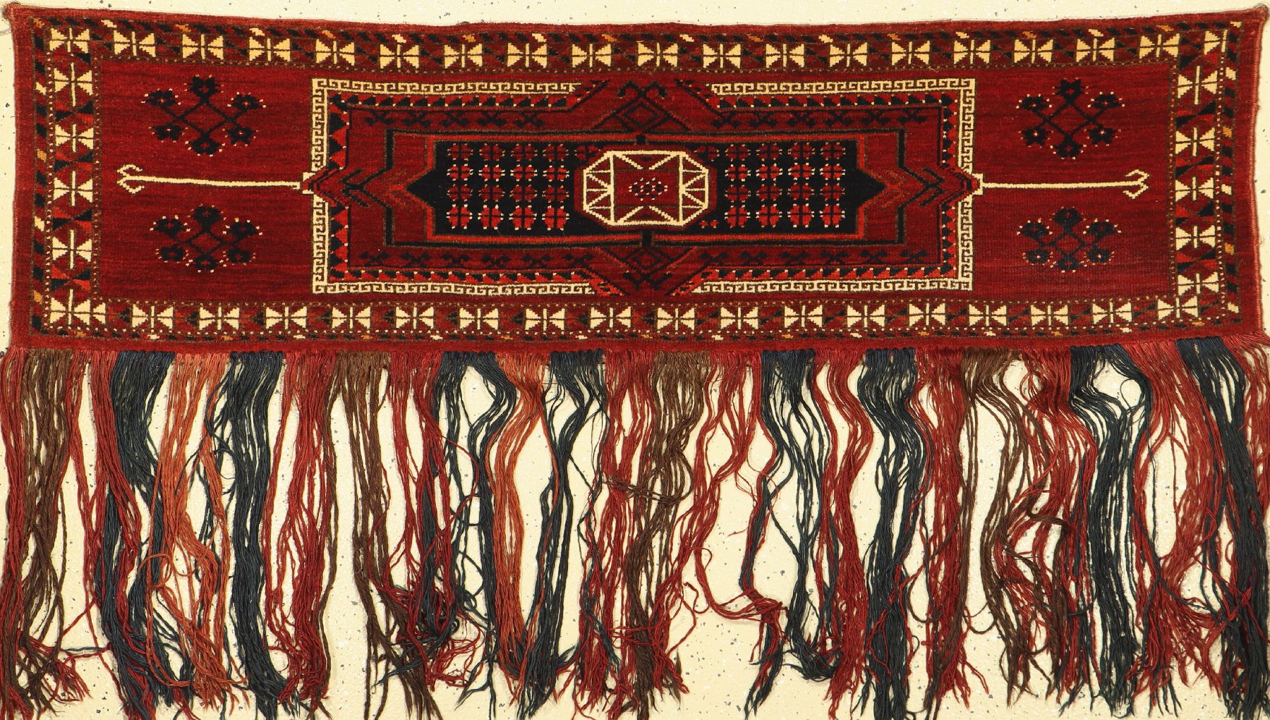 Ersari Torba, Afghanistan, ca. 70 Jahre, Wolle auf Wolle, ca. 150 x 40 cm, EHZ: 2