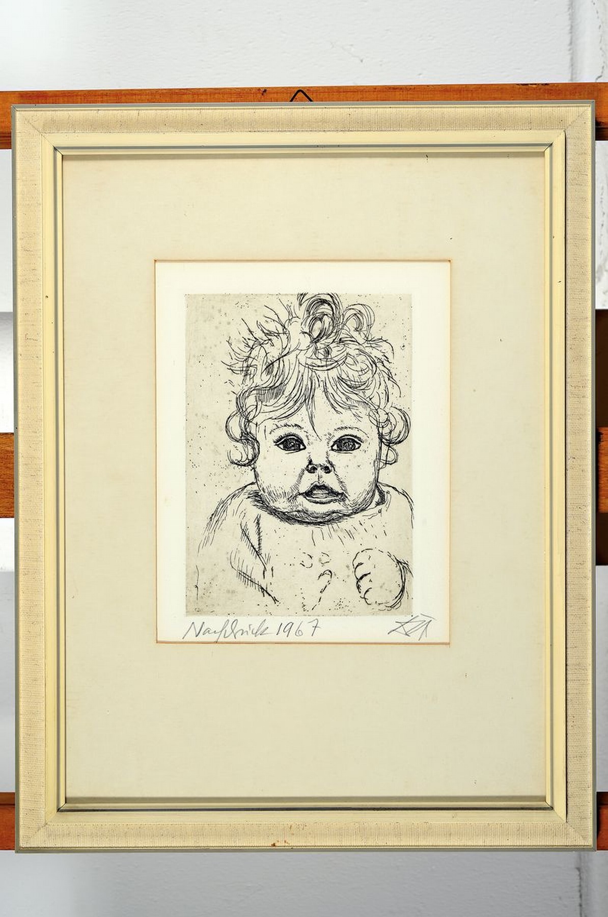 Detail k: Otto Dix, 1891 Untermhaus-1969 Singen, Nelly II, Radierung, handsigniert und bez.: Nachdruck 1967, ca. 19x14cm, PP, u.Gl., R. ca. 45x35cm