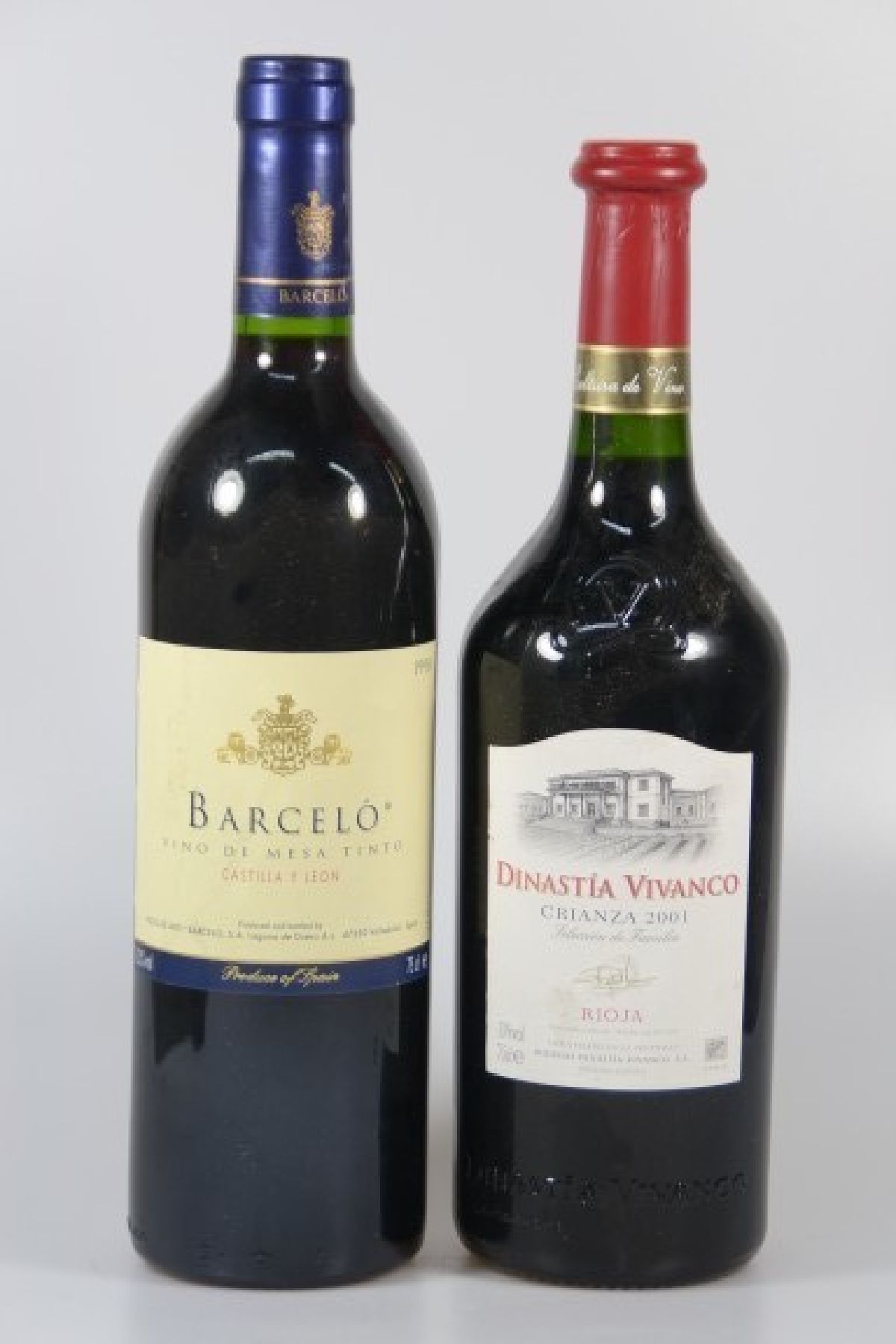 24 Fl. Rotwein aus Spanien, Portugal, Süd Afrika: 5 Fl. 1995 Marquesa 1995 Tinto, 2x 1998 Barceló Castilla y Leon, 2005 Hecula Monastrell; 10 Fl. ...