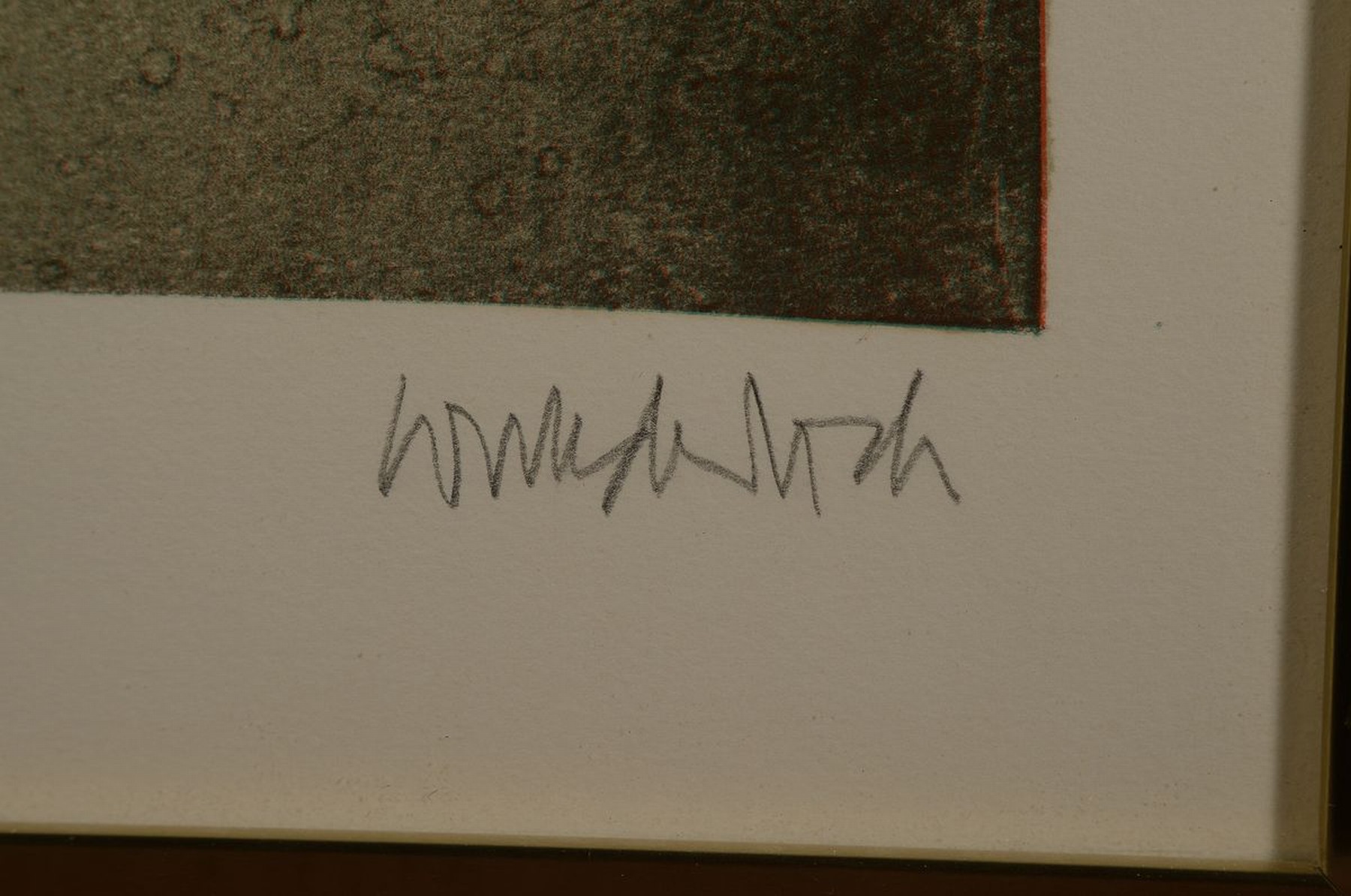 Detail c: Paul Wunderlich, 1927-2010, 2 Farblithos, beide handsigniert und num. 65/75 und 29/75, Blattgr. ca. 48x62cm, u.Gl., R., Adam sich an das Bäumchen ...