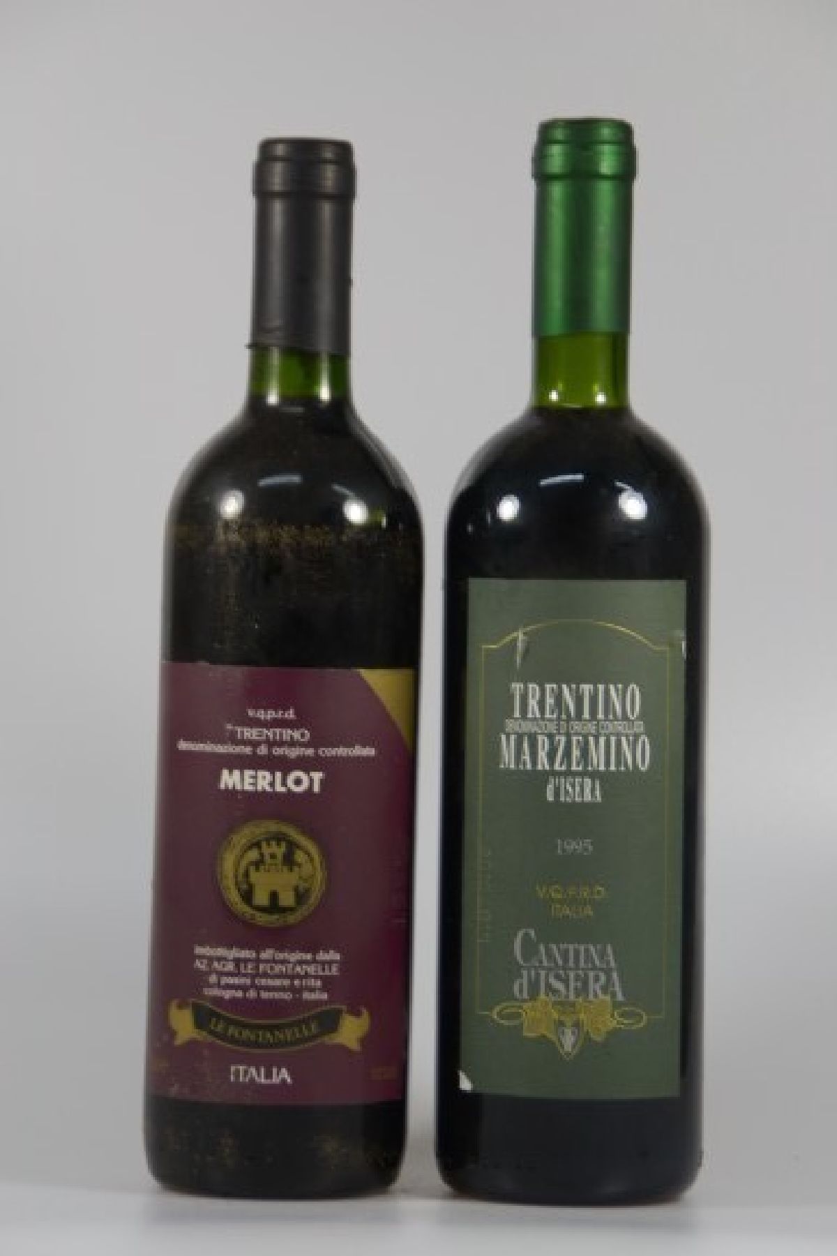 Detail b: 16 Flaschen Rotwein Italien: 4 Fl. 1999 Montepulciano d'Abruzzo, 2 Fl. 1990 Coste di Rose Barolo 1990, Marchesi di Barolo, 4 Fl. Cantina ...