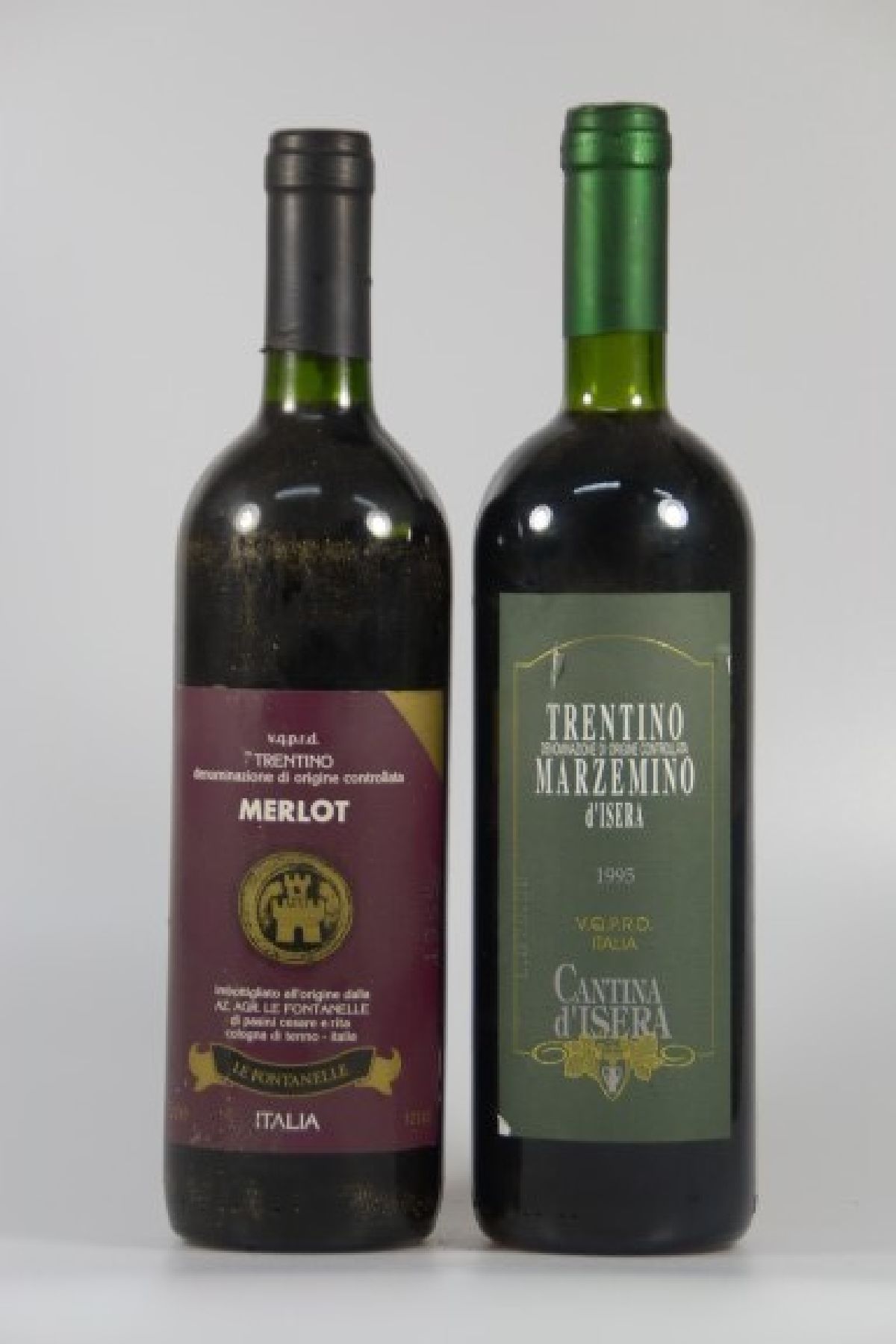Detail c: 16 Flaschen Rotwein Italien: 4 Fl. 1999 Montepulciano d'Abruzzo, 2 Fl. 1990 Coste di Rose Barolo 1990, Marchesi di Barolo, 4 Fl. Cantina ...