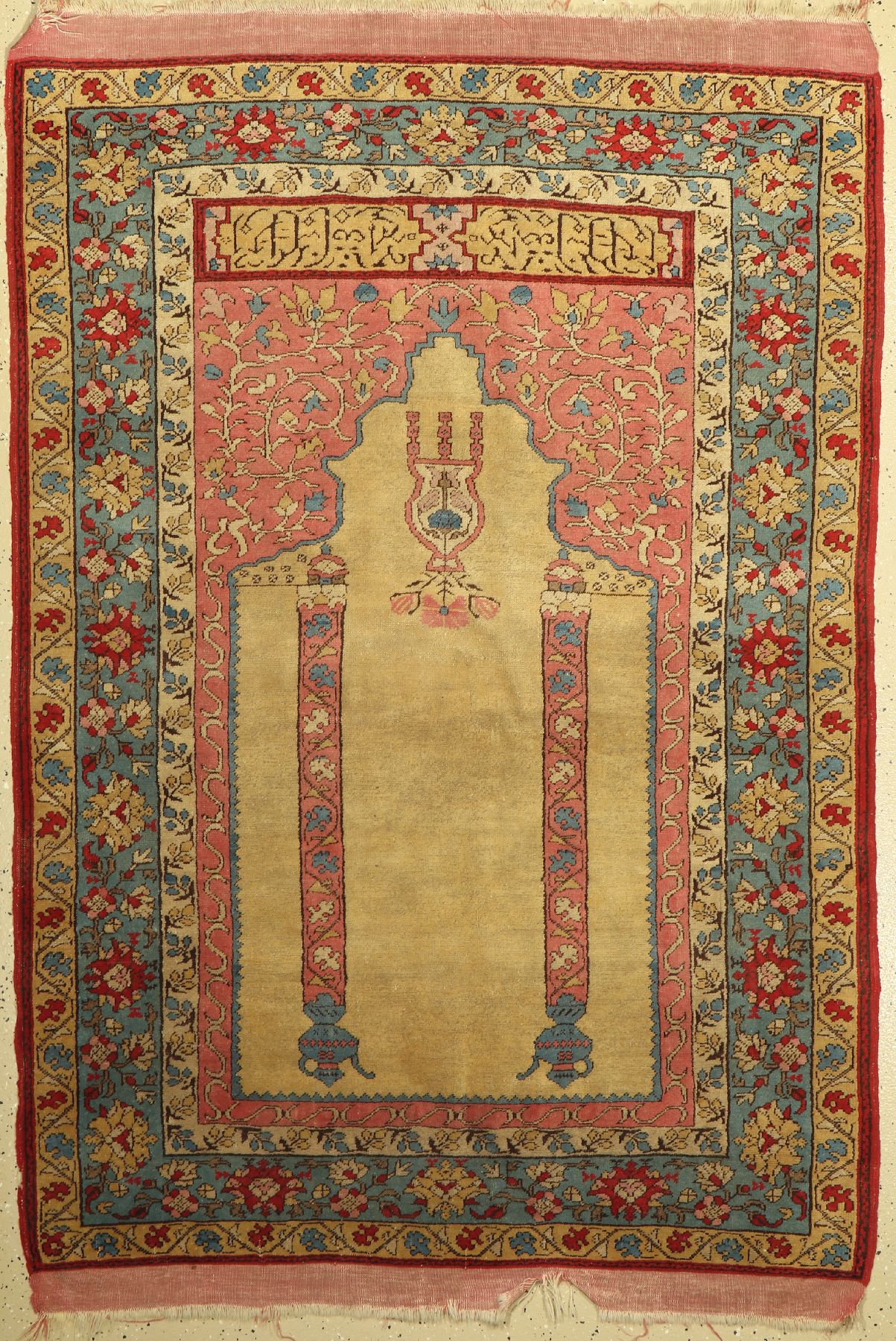 Transylvanischer Tuduc, Rumänien, um 1930/1940, Wolle geknüpft auf Wolle, (vom Meisterfälscher Teodor Tuduc), EHZ: 2-3(Altersbedingt guter ...
