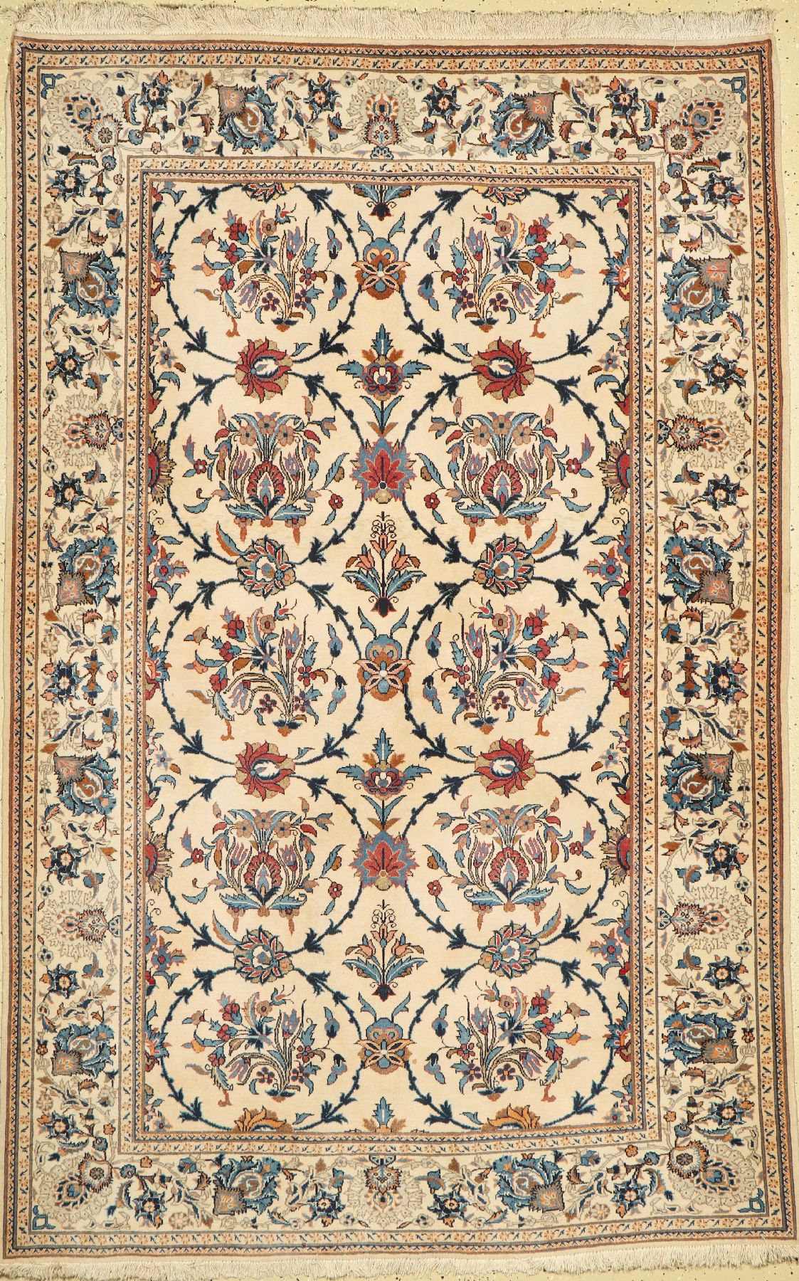 Keschan Kork alt, Persien, um 1940, Korkwolle, ca. 212 x 137 cm, EHZ: 2-3
