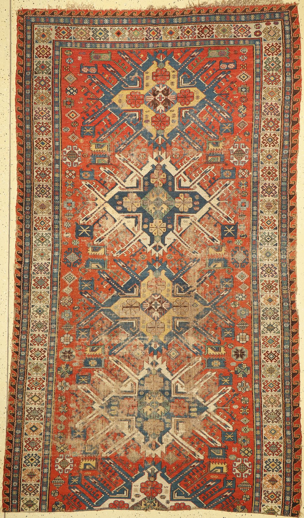 Sumakh antik (Fragment), Kaukasus, um 1900,Wolle auf Wolle, ca. 280 x 163 cm, EHZ: 5