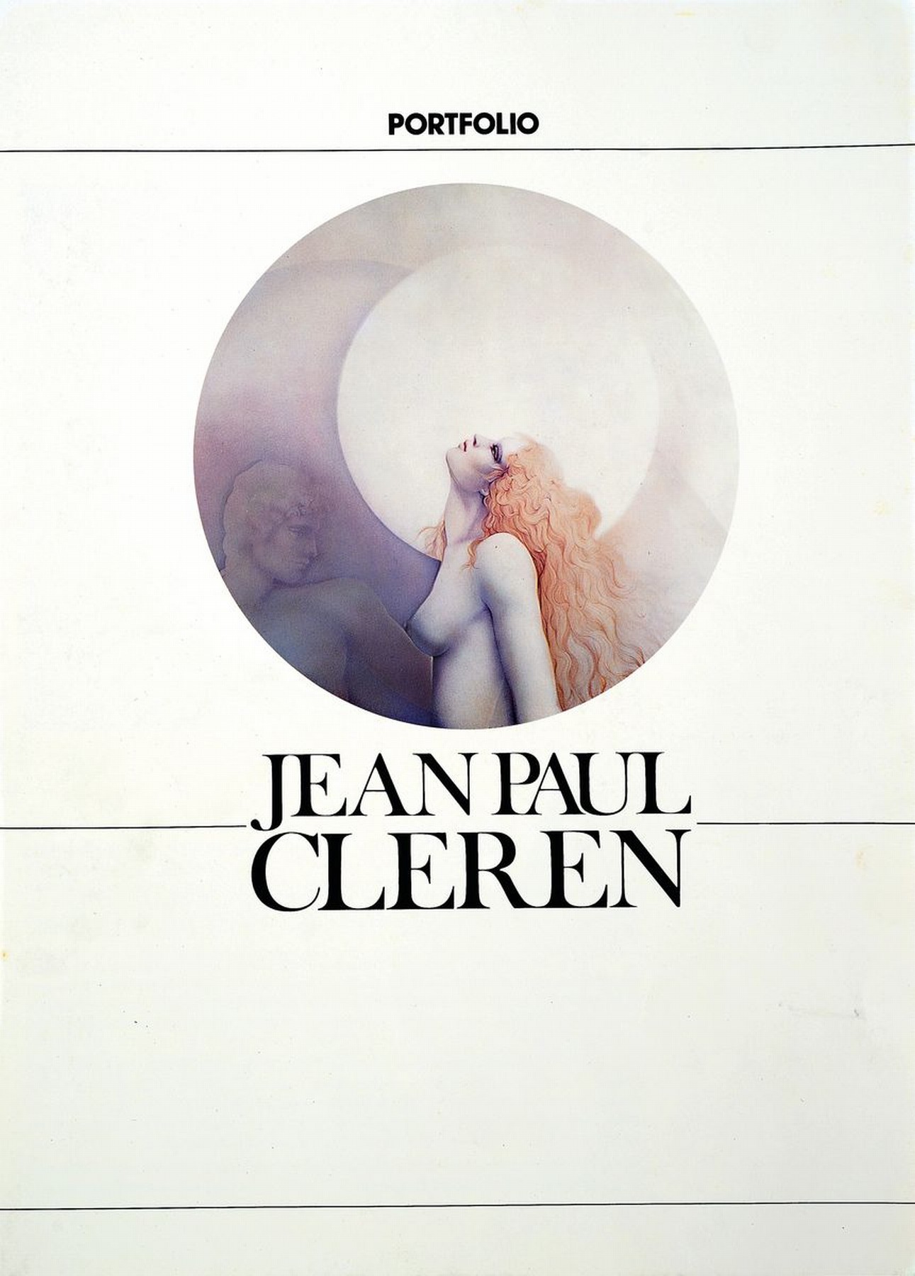 Jean Paul Cleren, geb. 1940 Nantes, sieben surrealistische Farblithographien, u.a. der Kuss, etc., alle handsigniert, limitierte Auflagen und 145 - ...