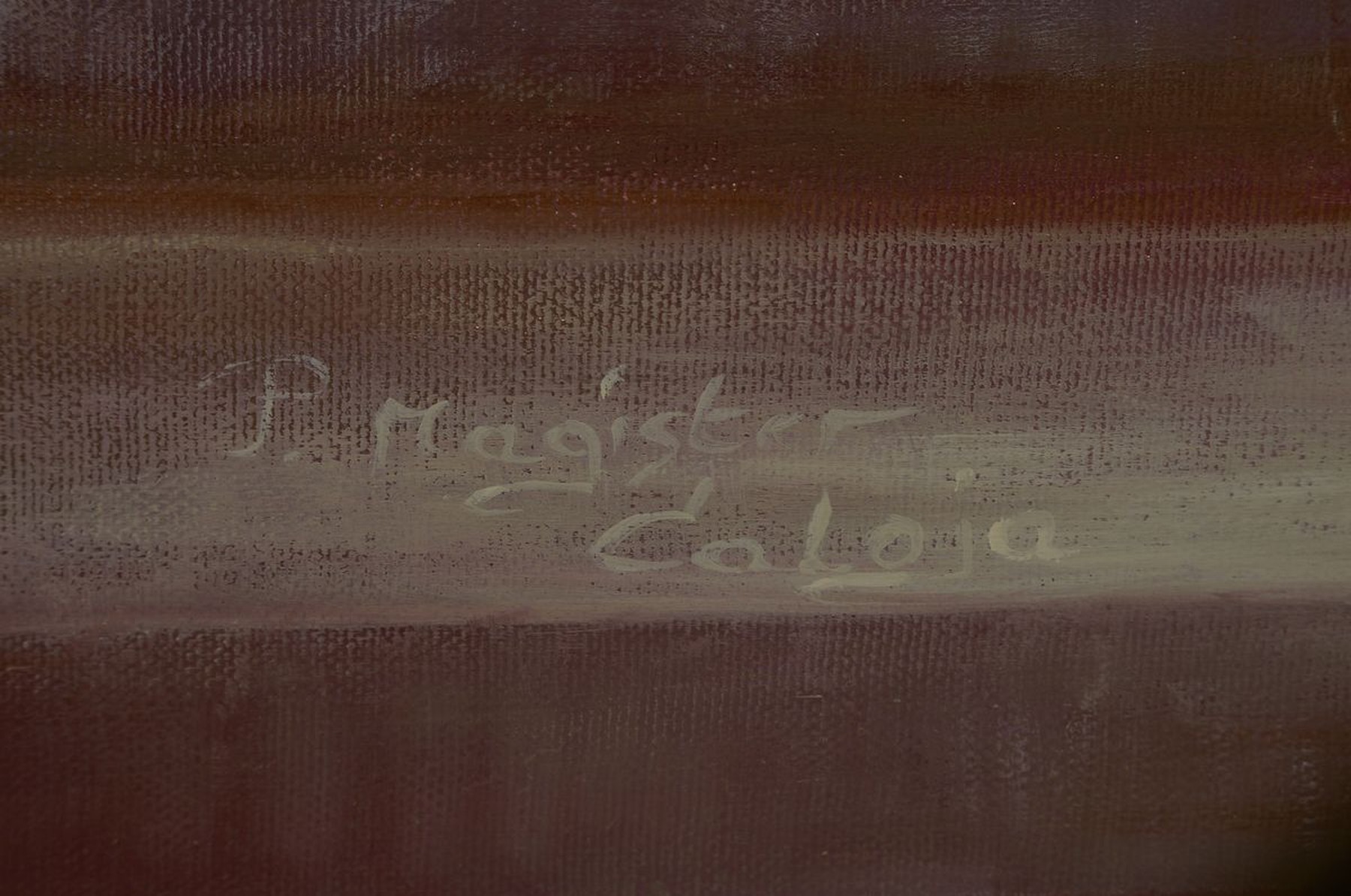 Detail a: Petra Magister-Caloja, geb. 1955, Stillleben mit Astern, Öl/Lwd, links unten signiert, ca. 80x60cm, R. ca. 94x74cm