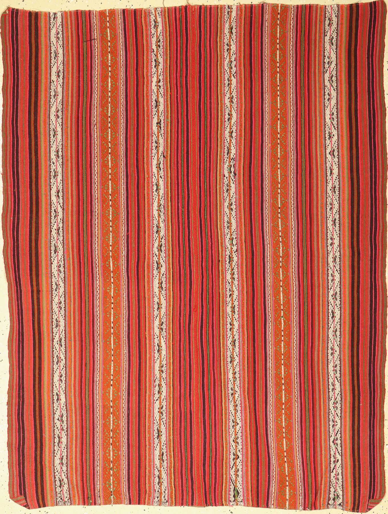 Djajim alt,(flachgewebt), Persien, um 1950,Wolle auf Wolle, ca. 171 x 132 cm, EHZ: 2