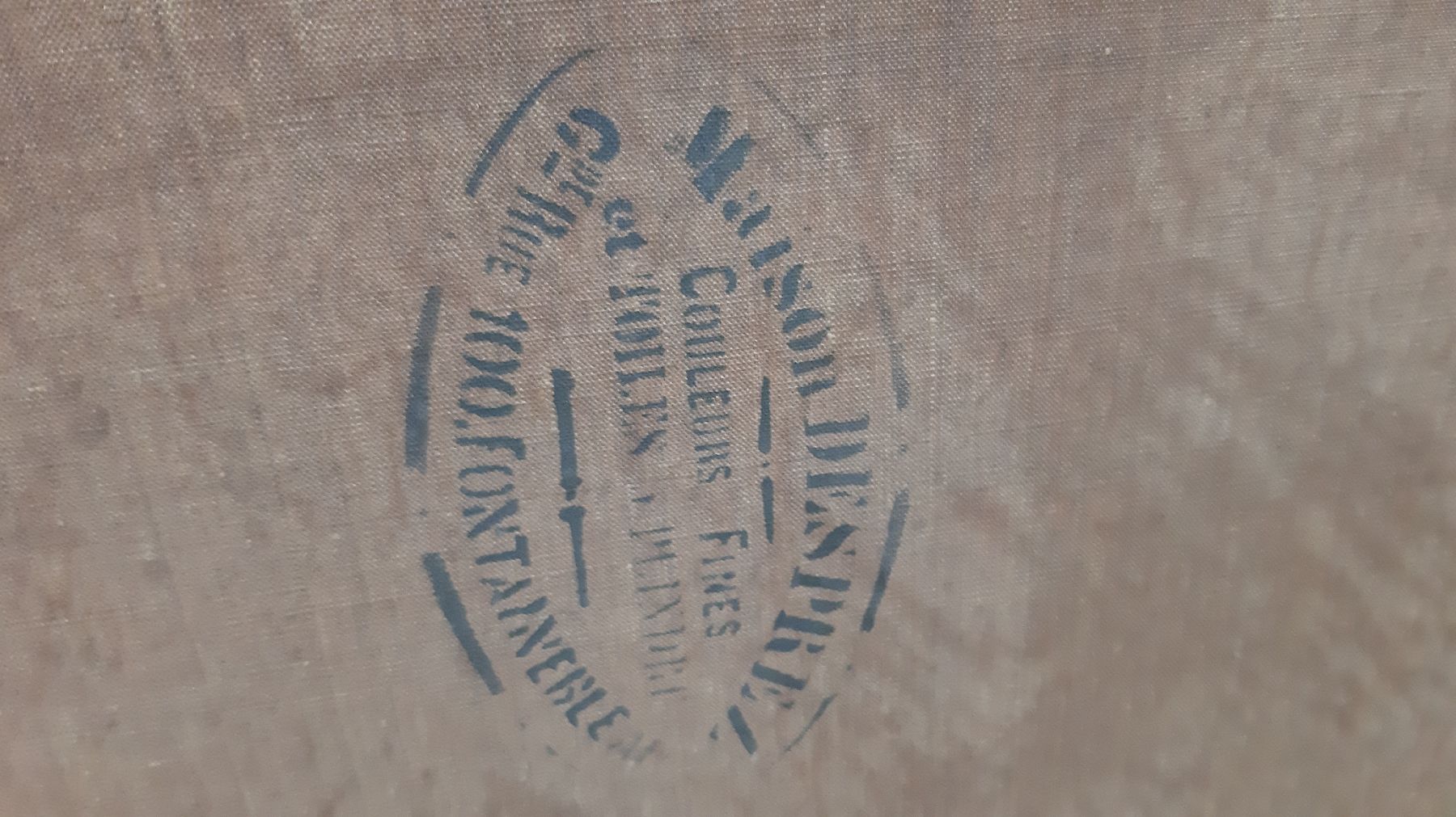 Detail p: Lucien Francois Regnart, frz. Maler des ausgehenden 19. Jh., vielfiguriges Kücheninterieur, der Koch stellt eine junge Frau einem jungen Mann vor, ...