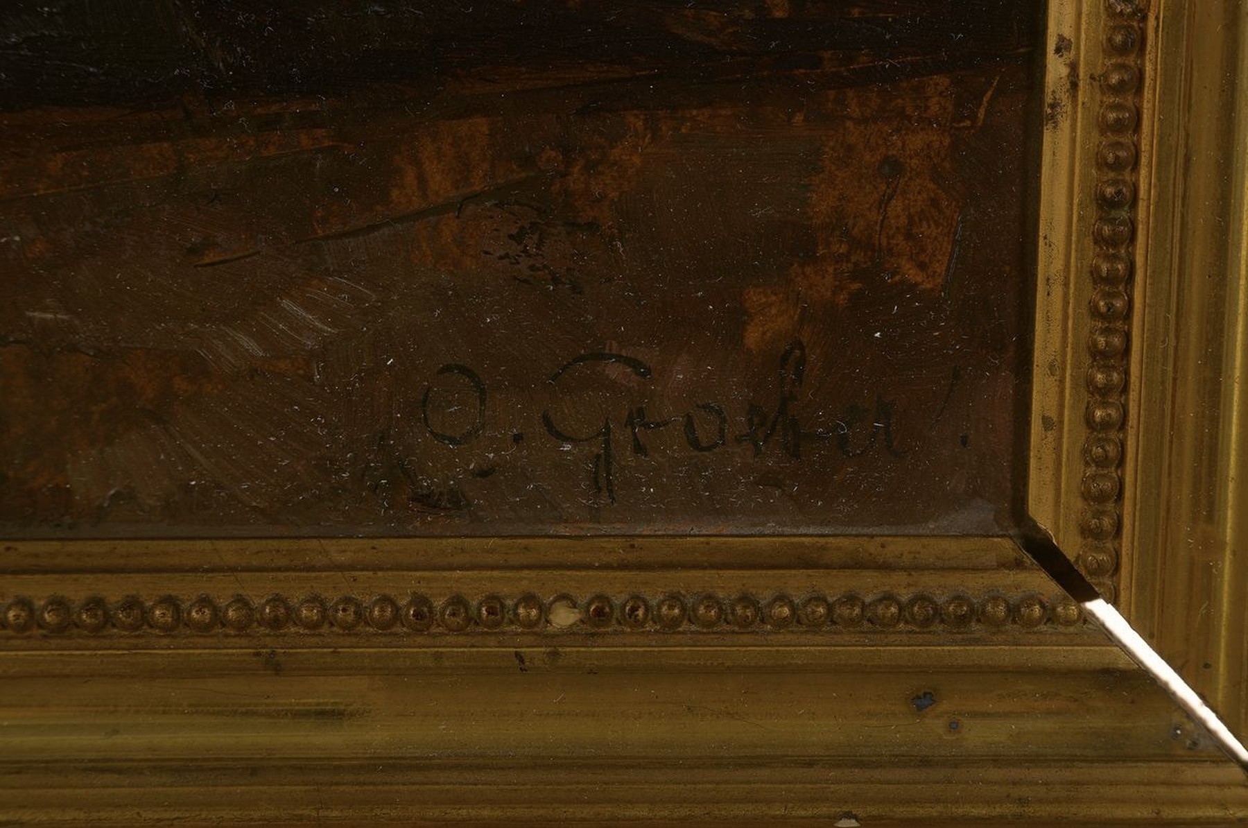 Detail a: Otto Gräber, 1885 Eberbach - 1952 Karlsruhe, 1900-04 Studium a.d. Kunstgewerbeschule Karlsruhe u. 1904-12 a.d. Akademie Karlsruhe, 1908-12 ...