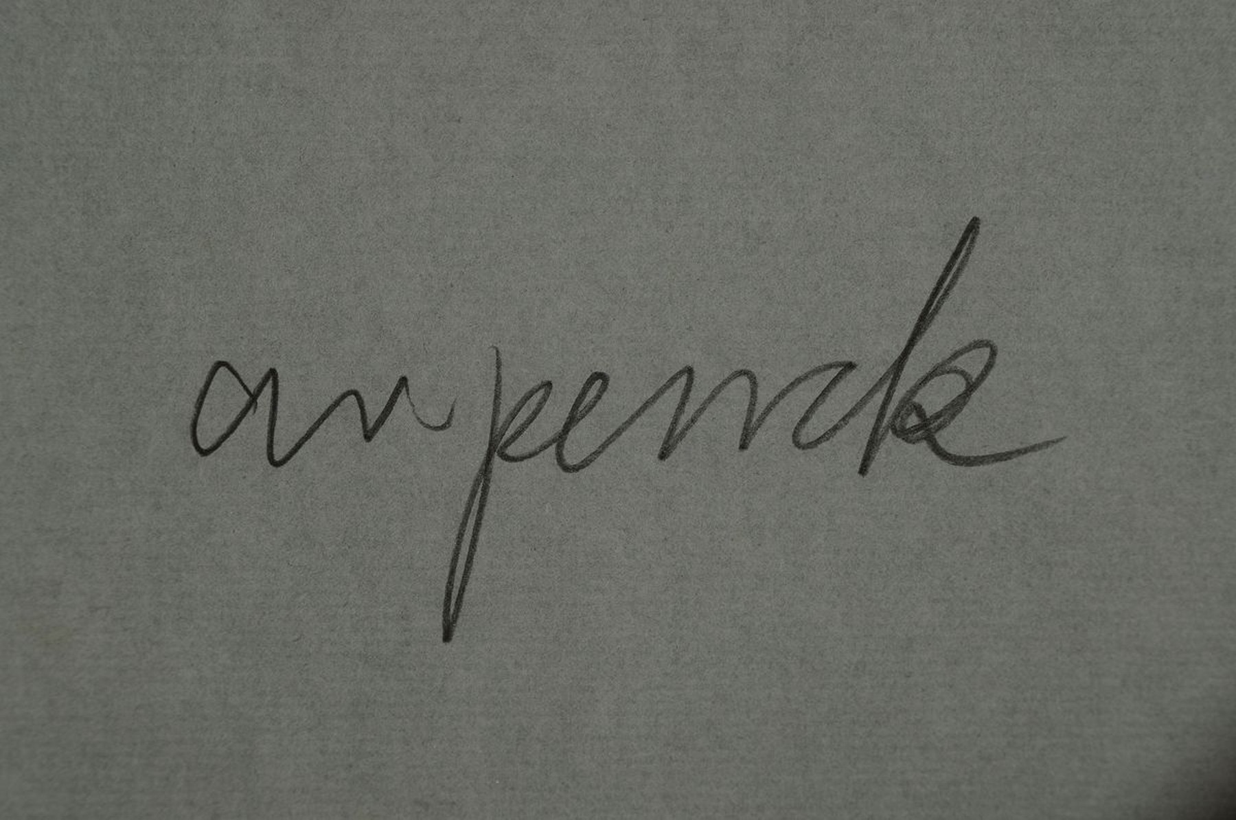 Detail a: A.R. Penck, 1939-2017, Collage, "Erste wirklich autorisierte Telefonkarte von A.R. Penck...", 6 DM 20 Einheiten, Farbserigraphie,1990, ...