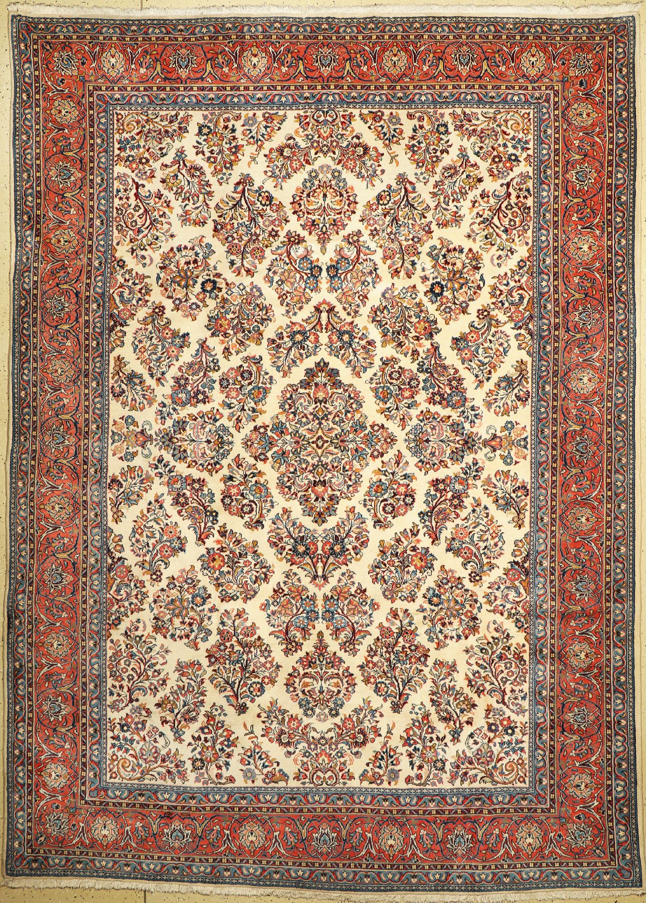 Sarogh alt, Persien, ca. 50 Jahre, Wolle auf Baumwolle, ca. 333 x 242 cm, EHZ: 2