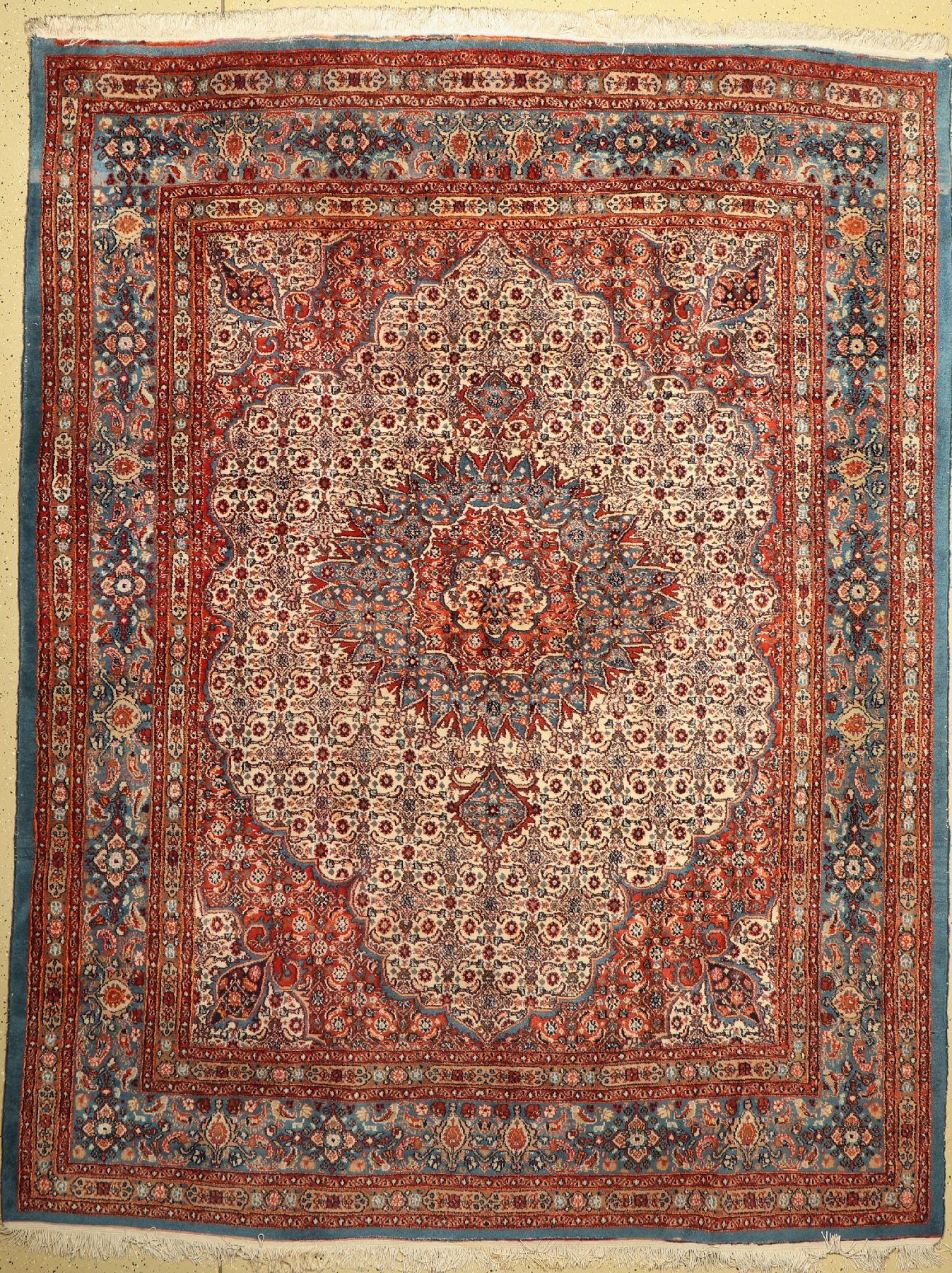 Mud, Persien, ca. 50 Jahre, Wolle auf Baumwolle, ca. 286 x 220 cm, EHZ: 2