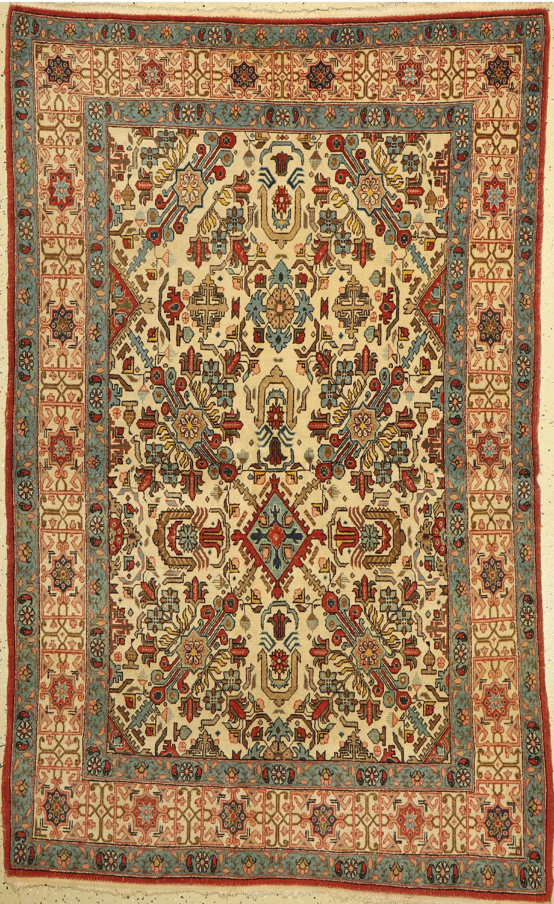 Keschan Kork alt, Persien, um 1950, Korkwolle, ca. 220 x 138 cm, EHZ: 3