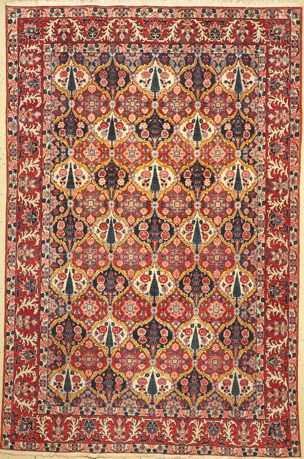 Bachtiar alt, Persien, um 1950, Wolle auf Baumwolle, ca. 308 x 205 cm, EHZ: 2-3