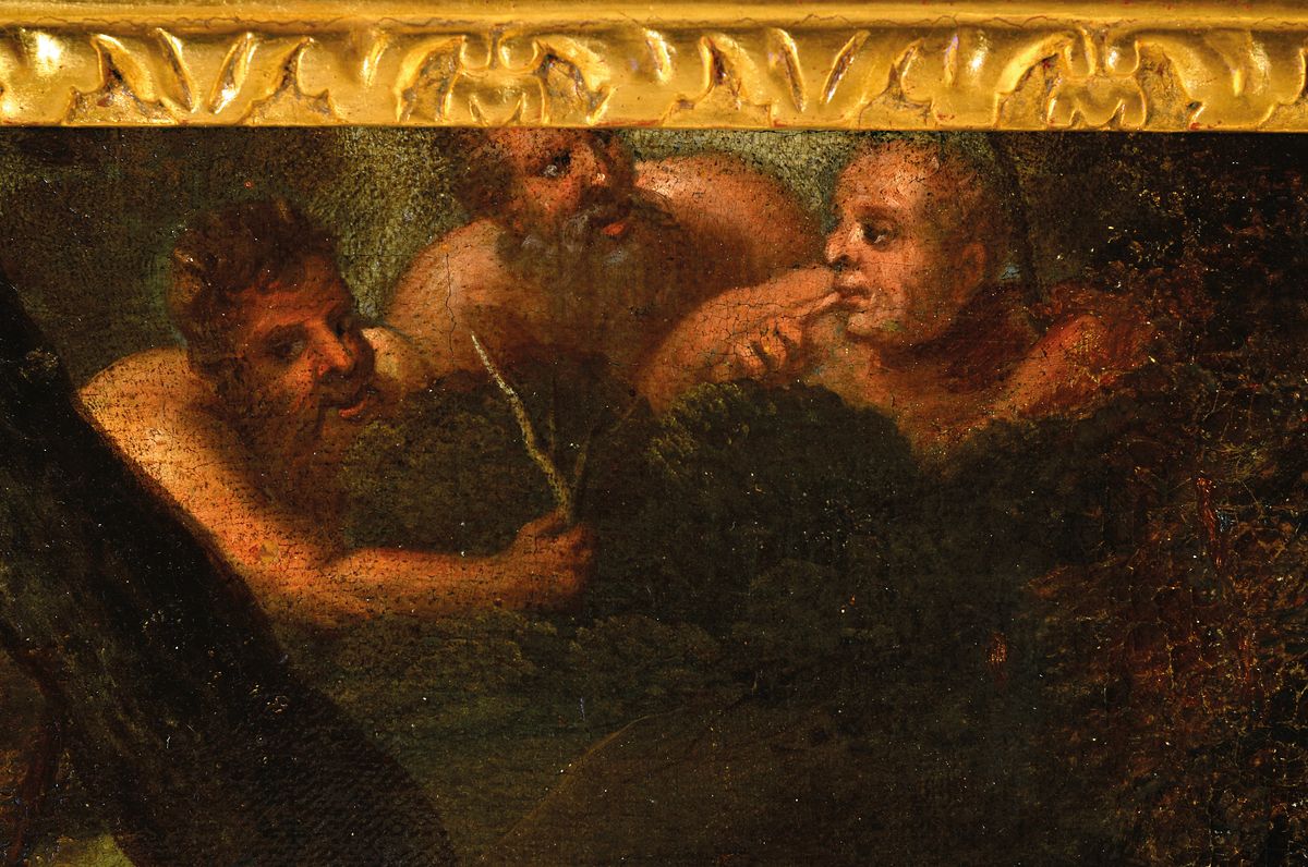 Detail c: Zuschreibung: Adrian van der Werff, 1659 Kralingen bei Rotterdam - 1722 Rotterdam , Schüler von Cornelius Picolett und Elgon Hendrik Van der Neers, ...