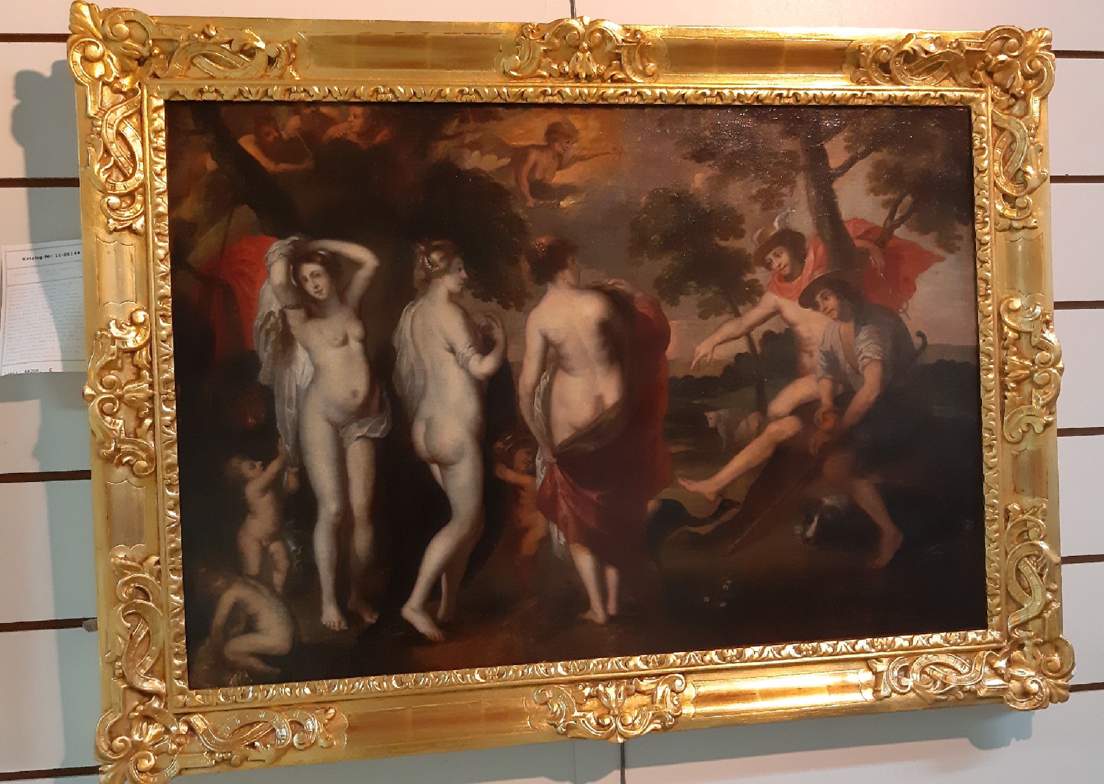 Detail g: Zuschreibung: Adrian van der Werff, 1659 Kralingen bei Rotterdam - 1722 Rotterdam , Schüler von Cornelius Picolett und Elgon Hendrik Van der Neers, ...