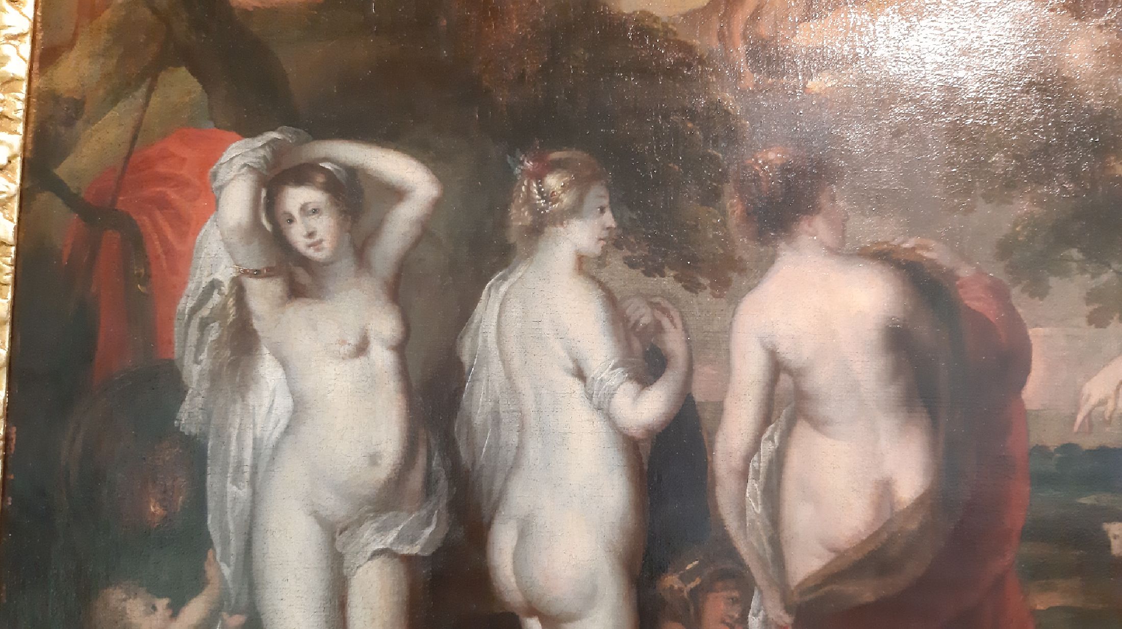 Detail i: Zuschreibung: Adrian van der Werff, 1659 Kralingen bei Rotterdam - 1722 Rotterdam , Schüler von Cornelius Picolett und Elgon Hendrik Van der Neers, ...