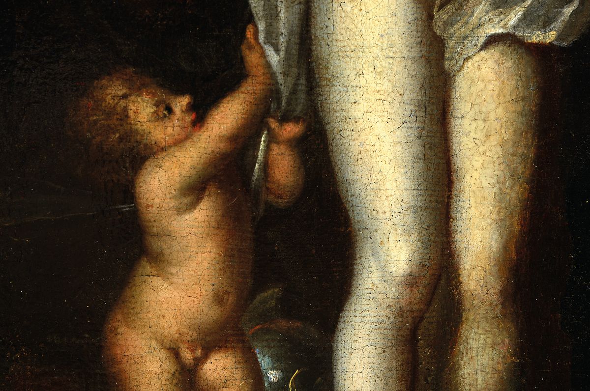 Detail m: Zuschreibung: Adrian van der Werff, 1659 Kralingen bei Rotterdam - 1722 Rotterdam , Schüler von Cornelius Picolett und Elgon Hendrik Van der Neers, ...
