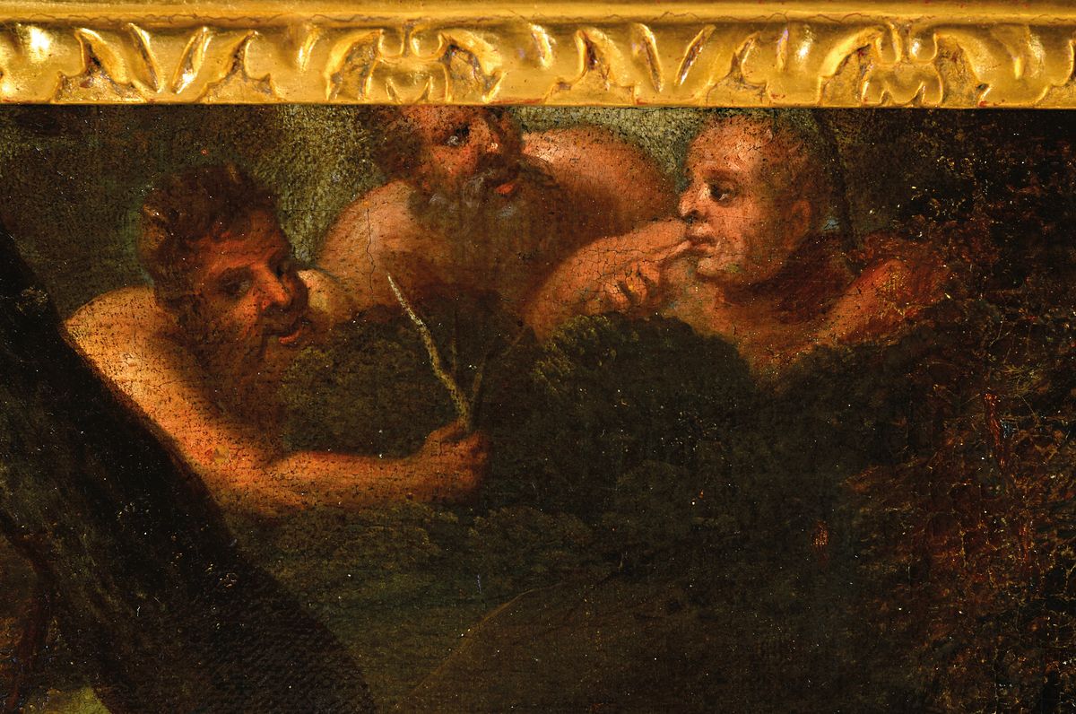 Detail n: Zuschreibung: Adrian van der Werff, 1659 Kralingen bei Rotterdam - 1722 Rotterdam , Schüler von Cornelius Picolett und Elgon Hendrik Van der Neers, ...