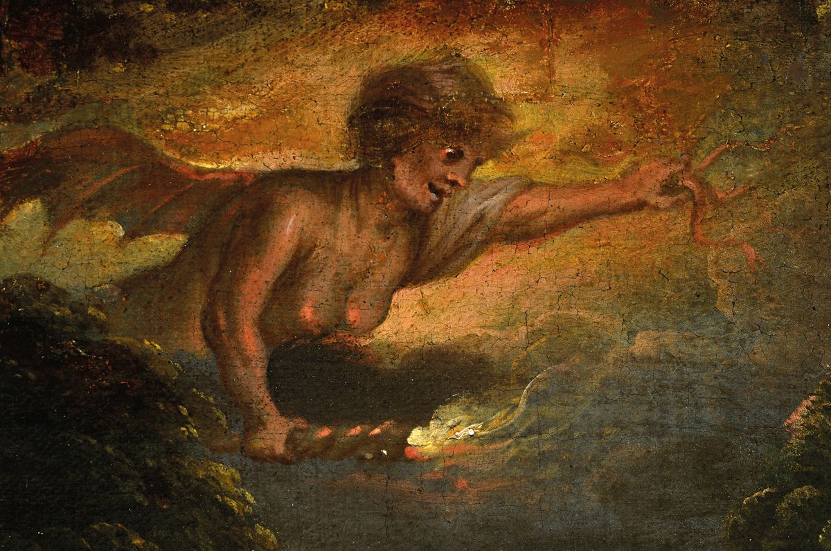 Detail o: Zuschreibung: Adrian van der Werff, 1659 Kralingen bei Rotterdam - 1722 Rotterdam , Schüler von Cornelius Picolett und Elgon Hendrik Van der Neers, ...