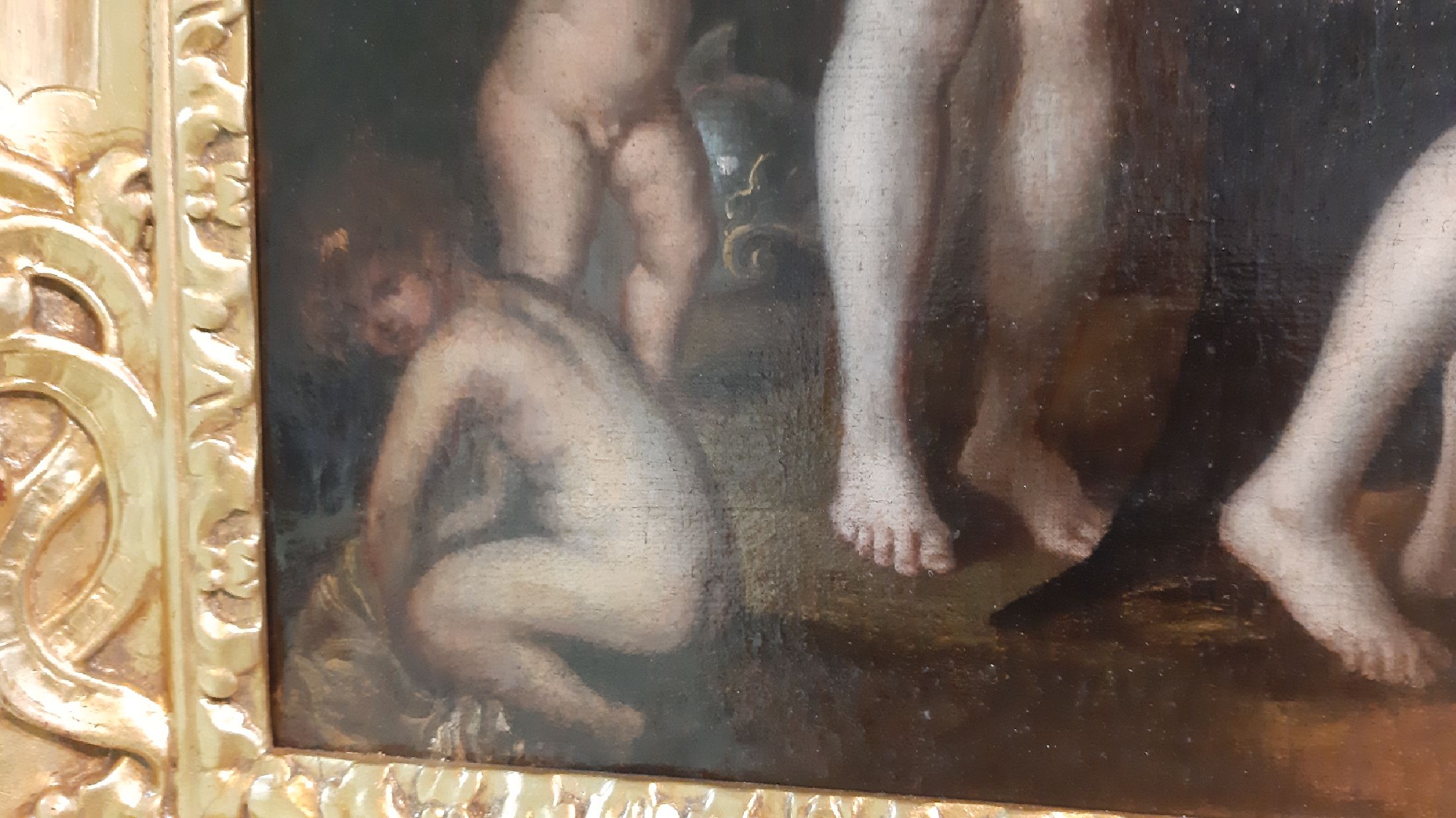 Detail s: Zuschreibung: Adrian van der Werff, 1659 Kralingen bei Rotterdam - 1722 Rotterdam , Schüler von Cornelius Picolett und Elgon Hendrik Van der Neers, ...