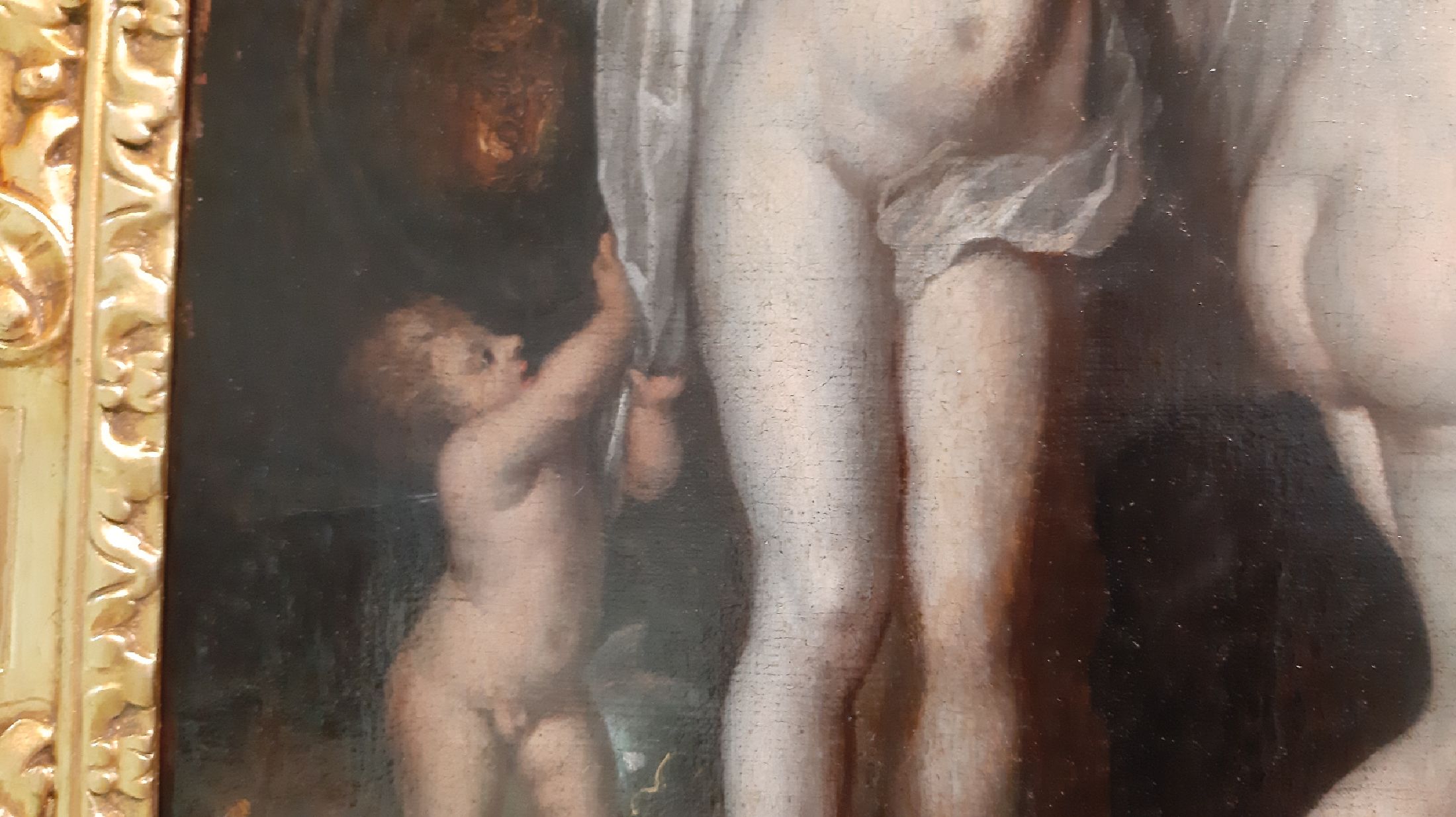 Detail t: Zuschreibung: Adrian van der Werff, 1659 Kralingen bei Rotterdam - 1722 Rotterdam , Schüler von Cornelius Picolett und Elgon Hendrik Van der Neers, ...
