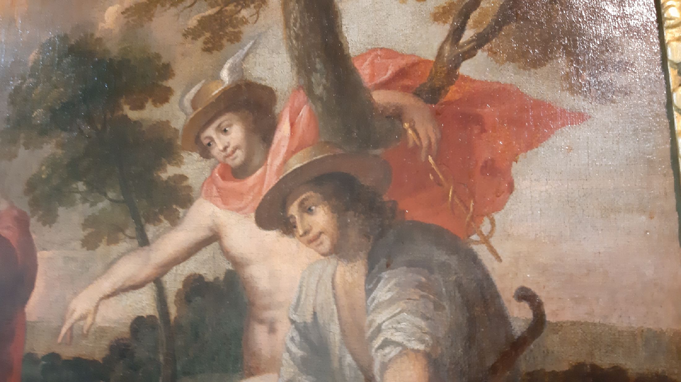 Detail v: Zuschreibung: Adrian van der Werff, 1659 Kralingen bei Rotterdam - 1722 Rotterdam , Schüler von Cornelius Picolett und Elgon Hendrik Van der Neers, ...