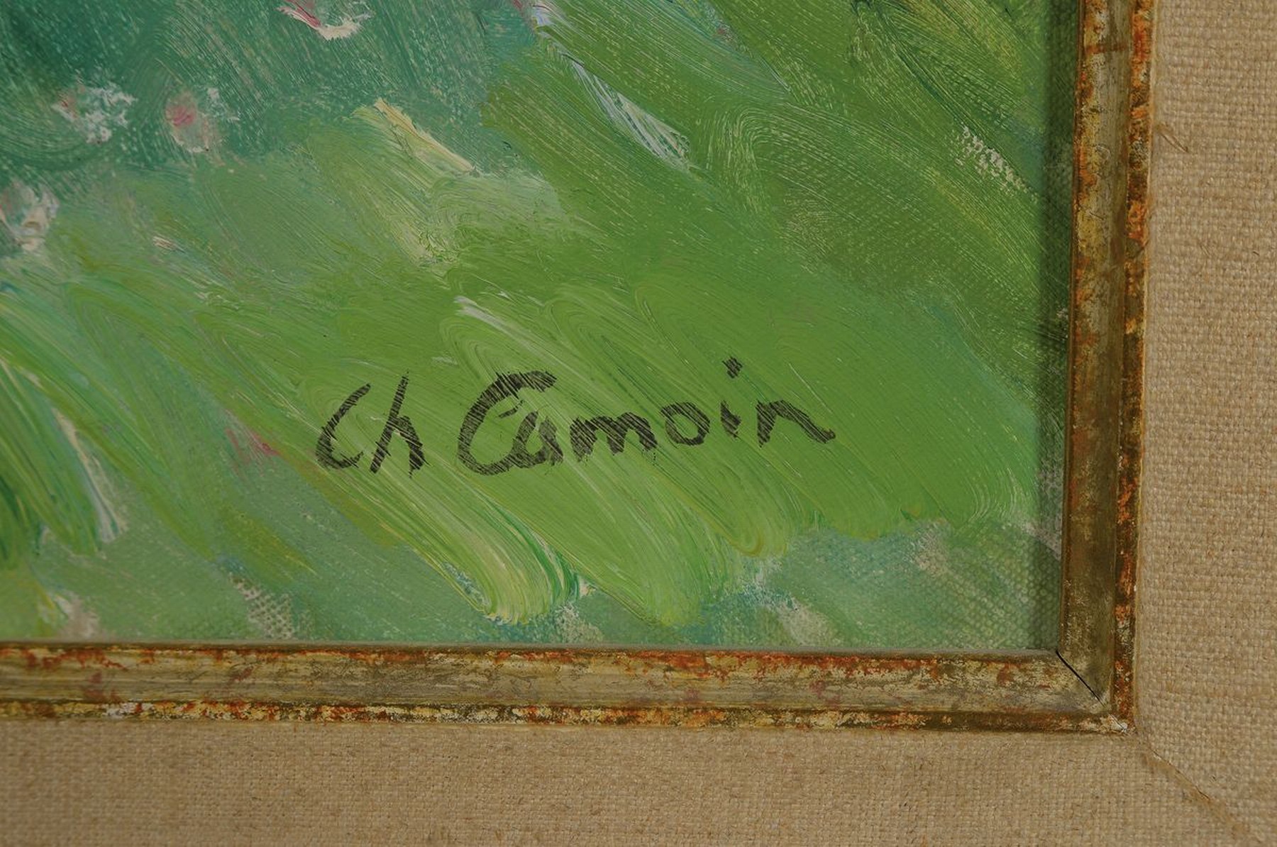 Detail a: Charles Camoin, 1879 Marseille - 1965 Paris, 1898 Eintritt in Gustave Moreaus (1826-1898) Atelier an der Ecole des Beaux-Arts, Studienbekanntschaften ...