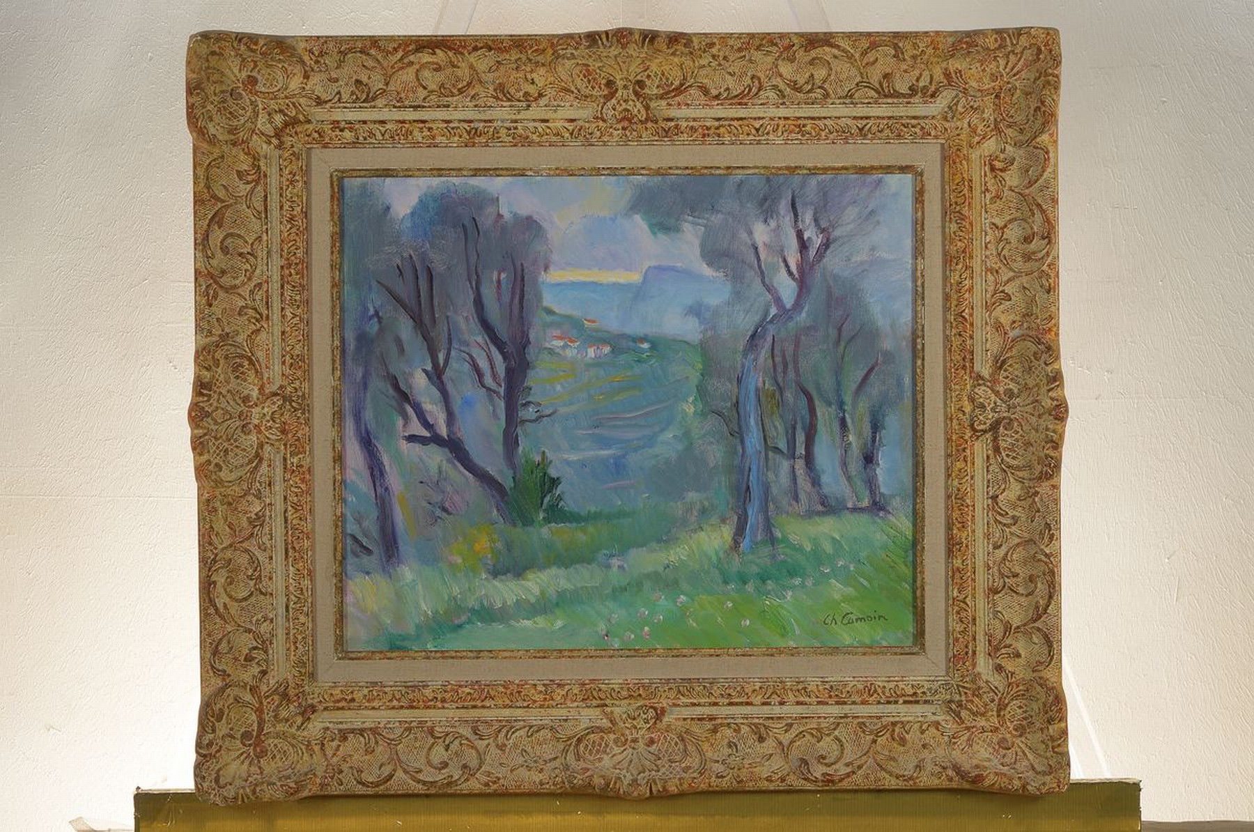 Detail k: Charles Camoin, 1879 Marseille - 1965 Paris, 1898 Eintritt in Gustave Moreaus (1826-1898) Atelier an der Ecole des Beaux-Arts, Studienbekanntschaften ...