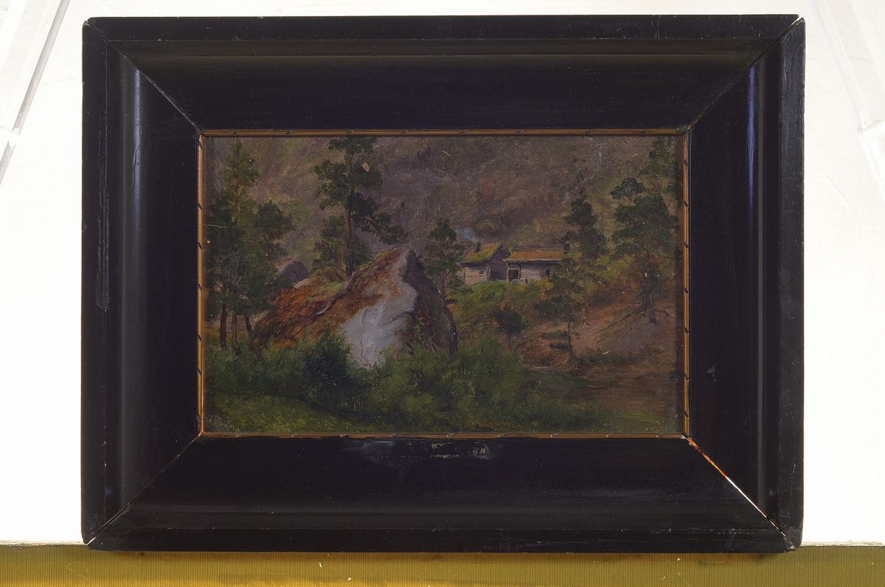 Detail k: Gustav Friedrich Papperitz, 1813 Dresden - 1861 ebenda, Landschaftsmaler, Schüler von Johan Christian Clausen Dahl a.d. Dresdner Akademie, ...