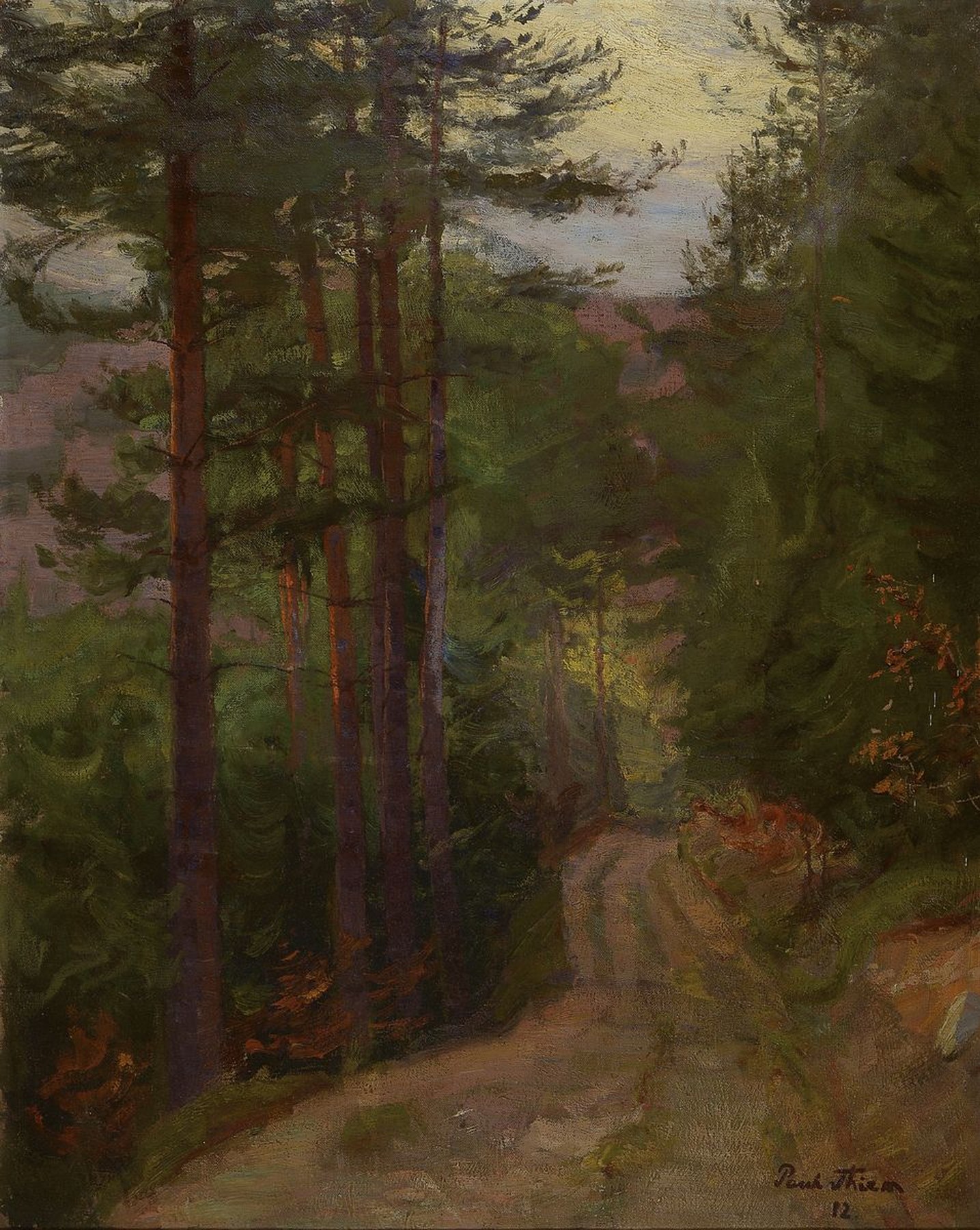 Paul Thiem, 1858 Berlin - 1922 Starnberg, Studium der Kunstgeschichte in Leipzig, Heidelberg u. Berlin, ab 1883 Studium a.d. Kunstakademie München ...