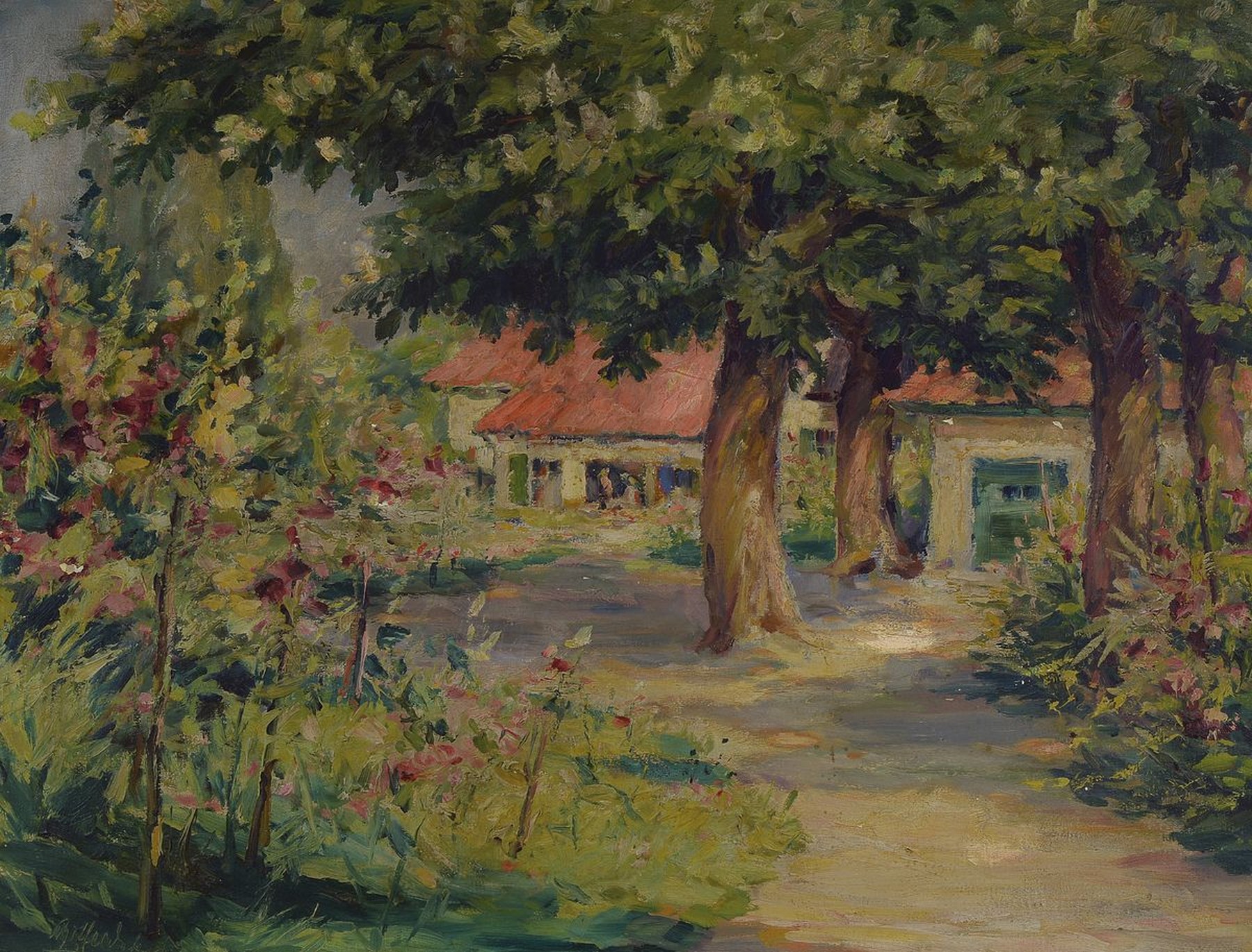 Heinz Schifferdecker, 1889 Ludwigshafen-1924 Mannheim, Studium an der Akademie Karlsruhe, wo er zwischen 1908 und 1912 bei Eichhorn, Koch und ...