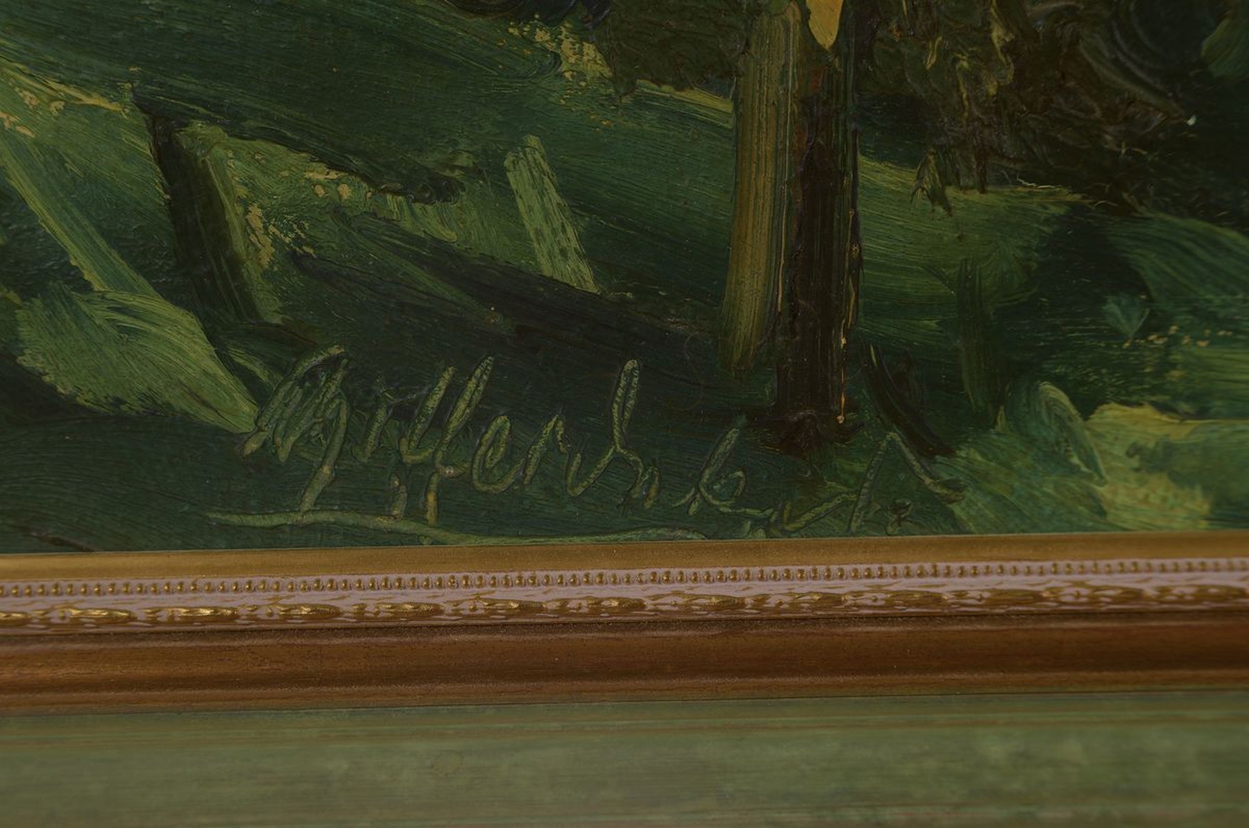 Detail a: Heinz Schifferdecker, 1889 Ludwigshafen-1924 Mannheim, Studium an der Akademie Karlsruhe, wo er zwischen 1908 und 1912 bei Eichhorn, Koch und ...