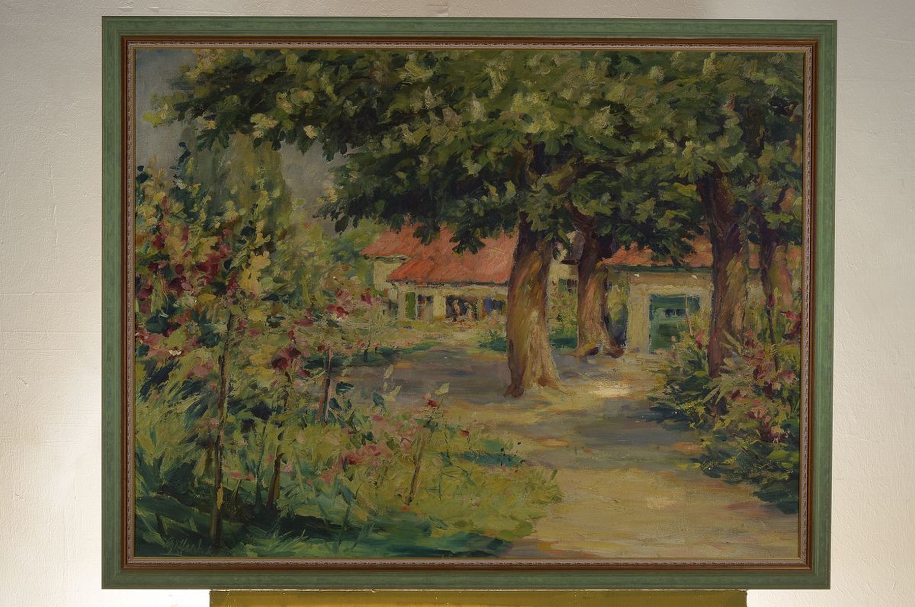 Detail k: Heinz Schifferdecker, 1889 Ludwigshafen-1924 Mannheim, Studium an der Akademie Karlsruhe, wo er zwischen 1908 und 1912 bei Eichhorn, Koch und ...